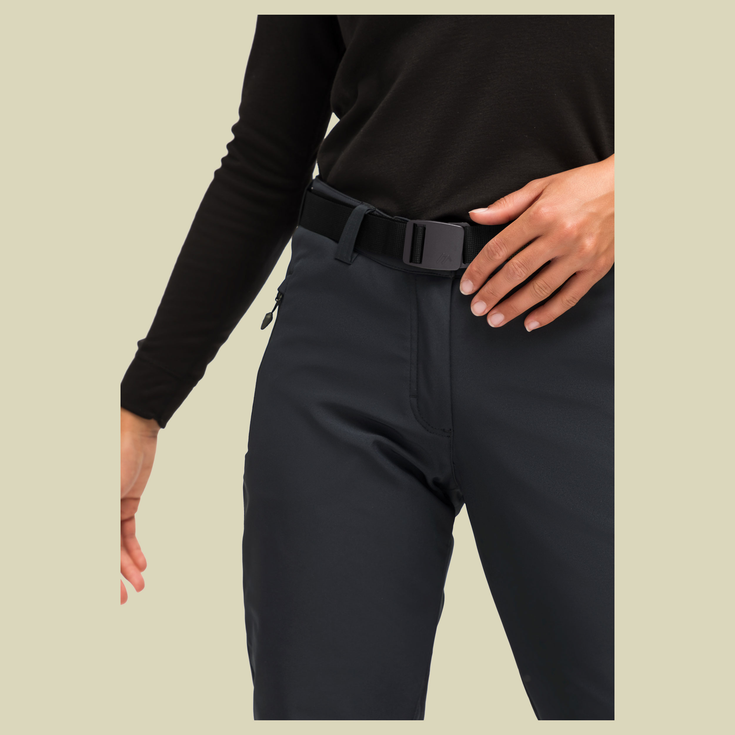 Tech Pants Women 19 schwarz - black