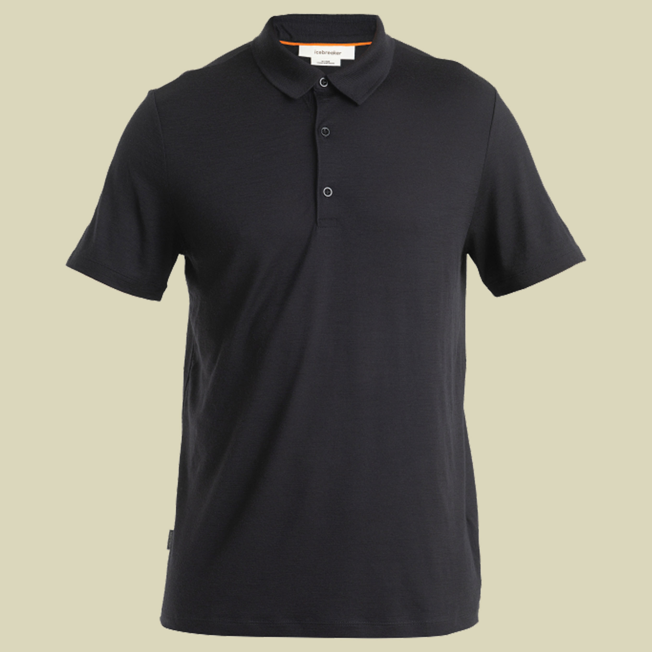 Merino 150 Tech Lite III SS Polo Men M schwarz - black