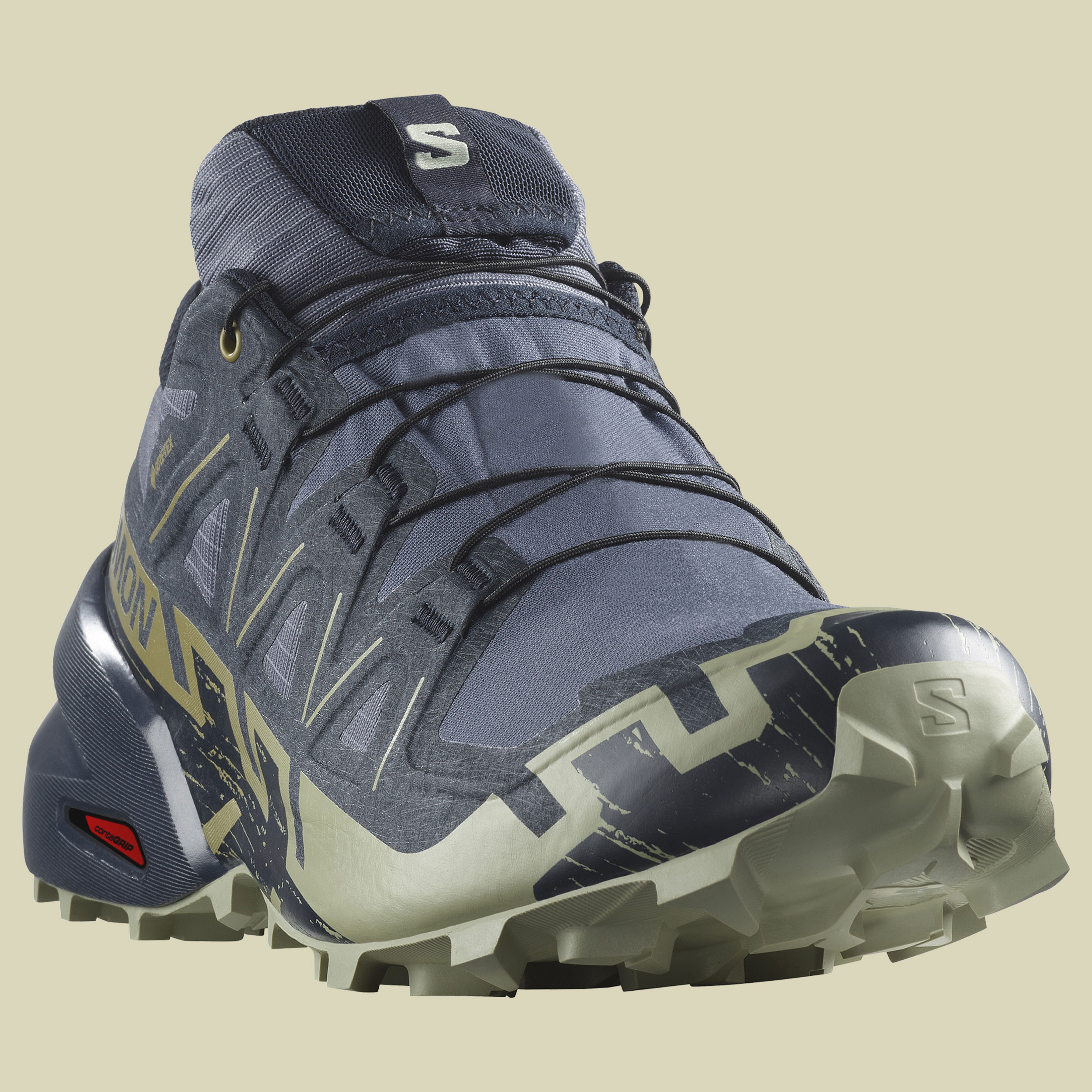 Speedcross 6 GTX Men grau UK 9 - grisaille/carbon/tea