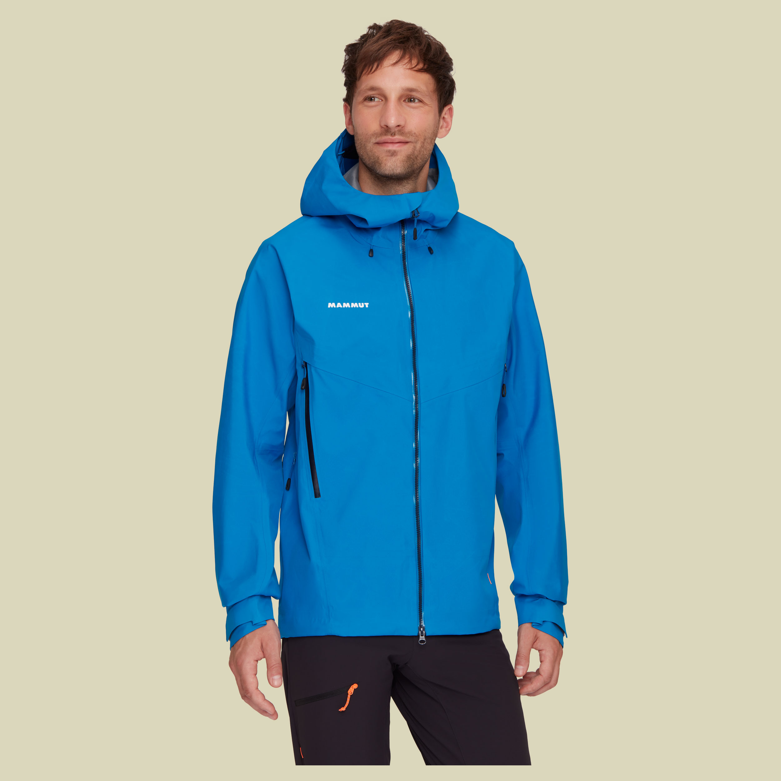 Crater IV HS Hooded Jacket Men L blau - Farbe glacier blue