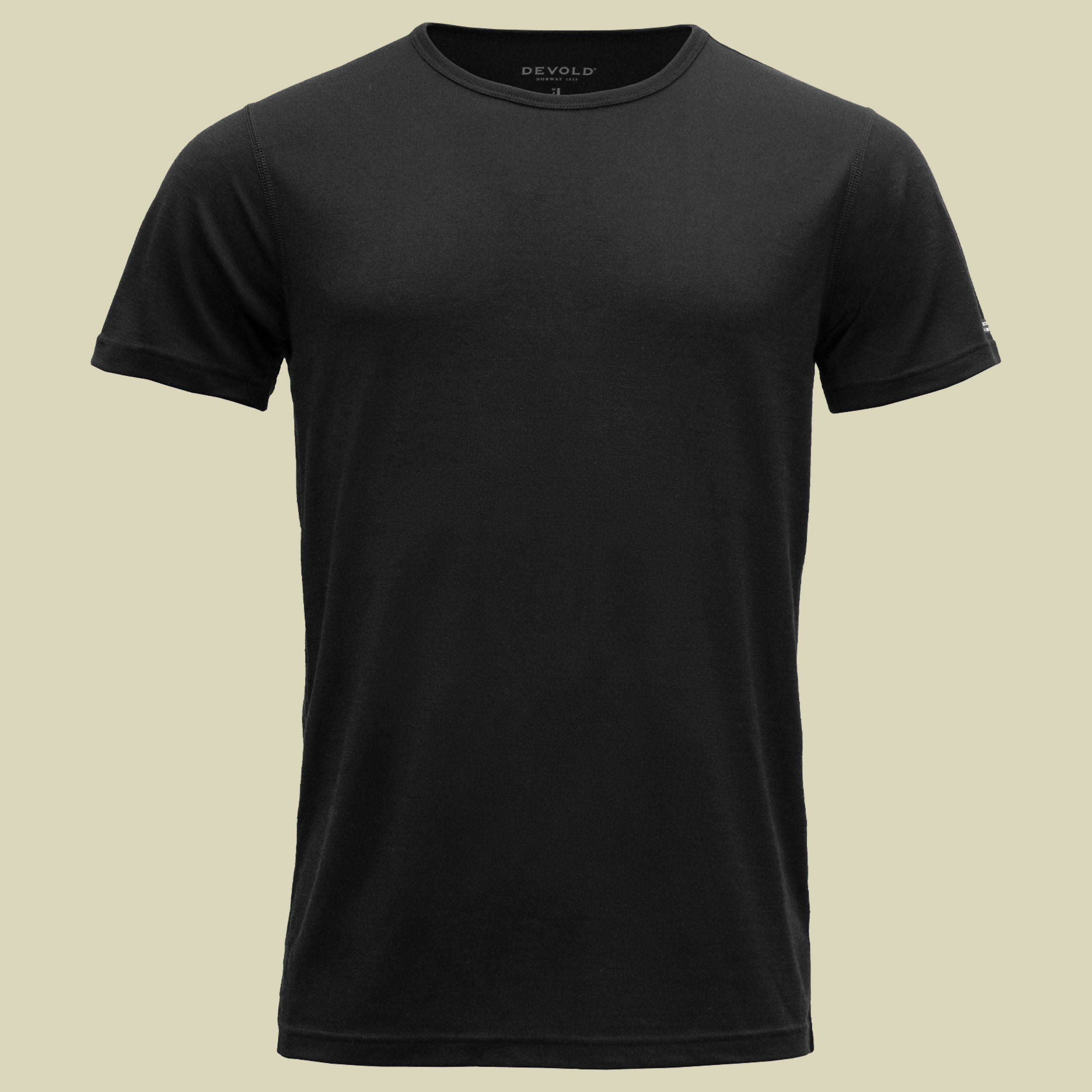 Jakta Merino 200 T-Shirt Man M schwarz - black