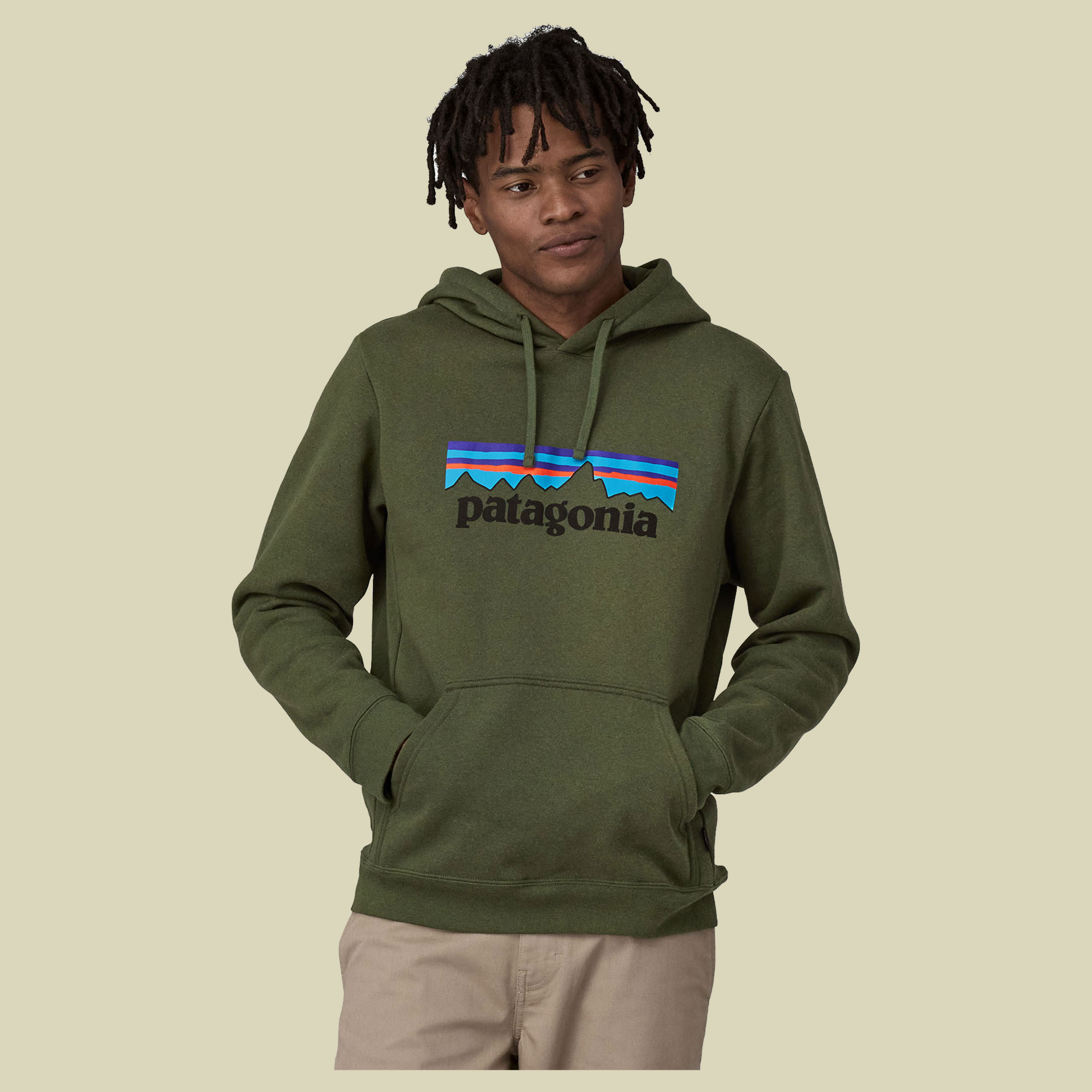 P-6 Logo UPRISAL Hoody Unisex grün M - torrey pine green