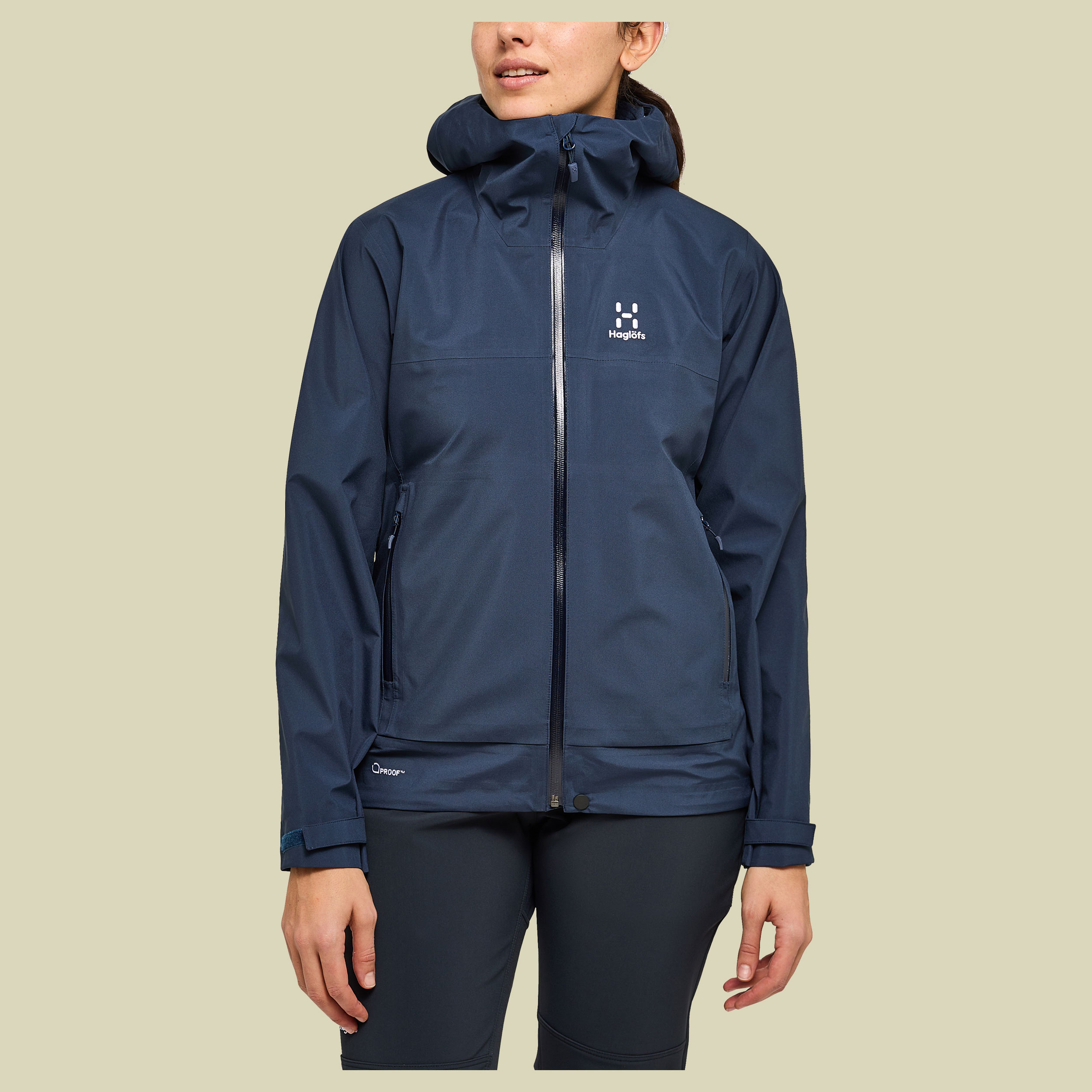 Front Proof Jacket Women Größe XL Farbe tarn blue