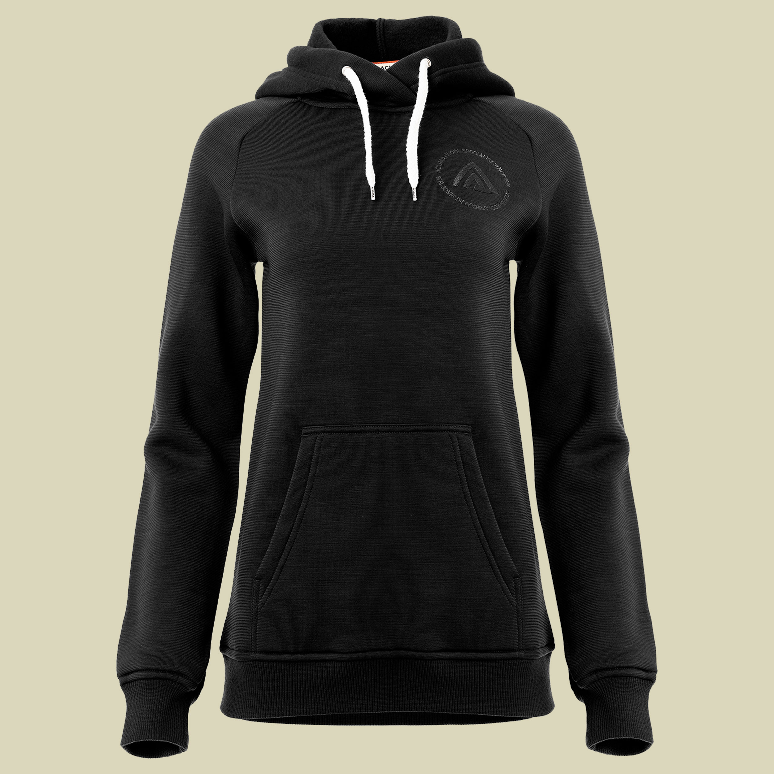 FleeceWool V2 Hoodie Woman schwarz L - jet black