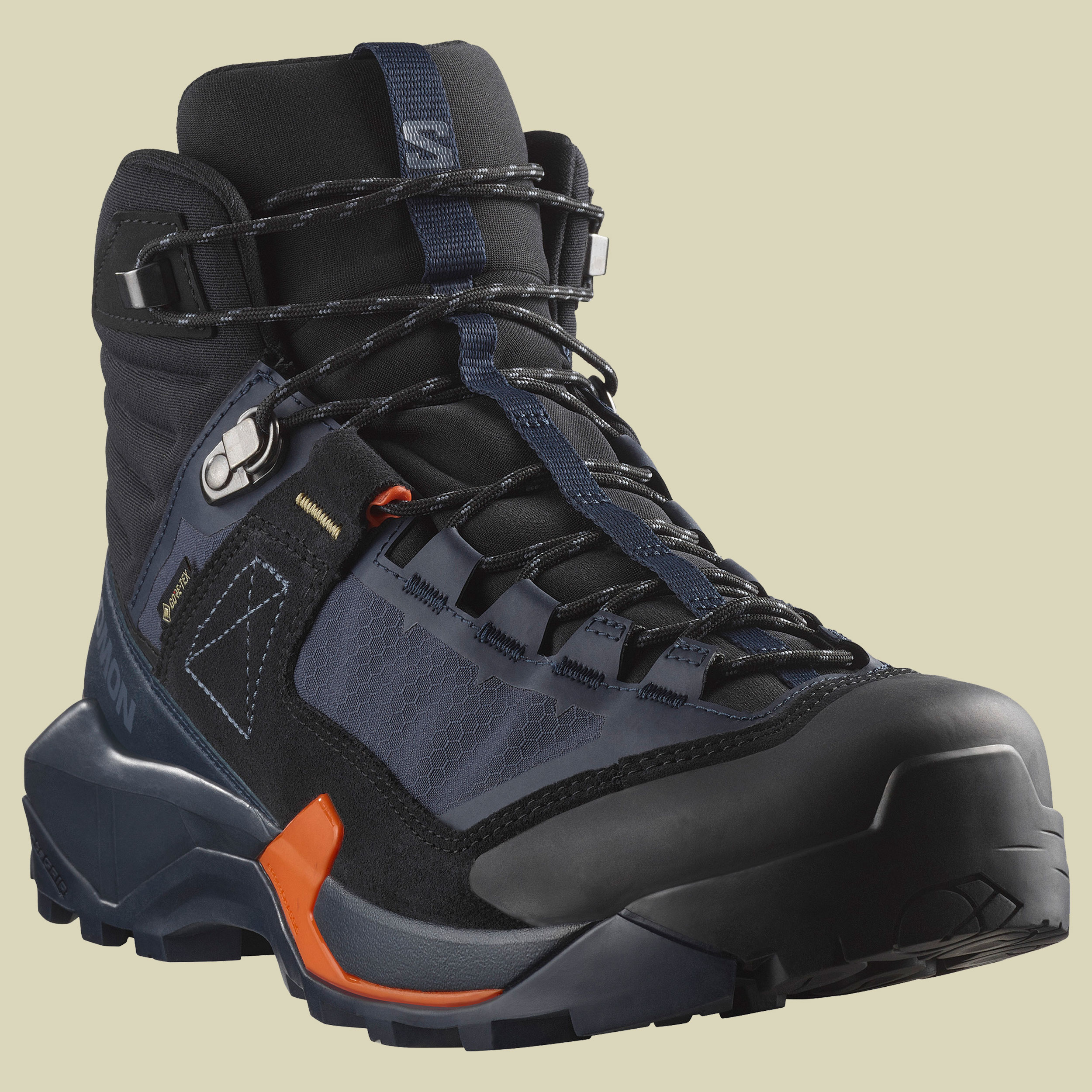 X Ultra Alpine Mid GTX Men UK 9 mehrfarbig - Farbe blue nights_black_red orange