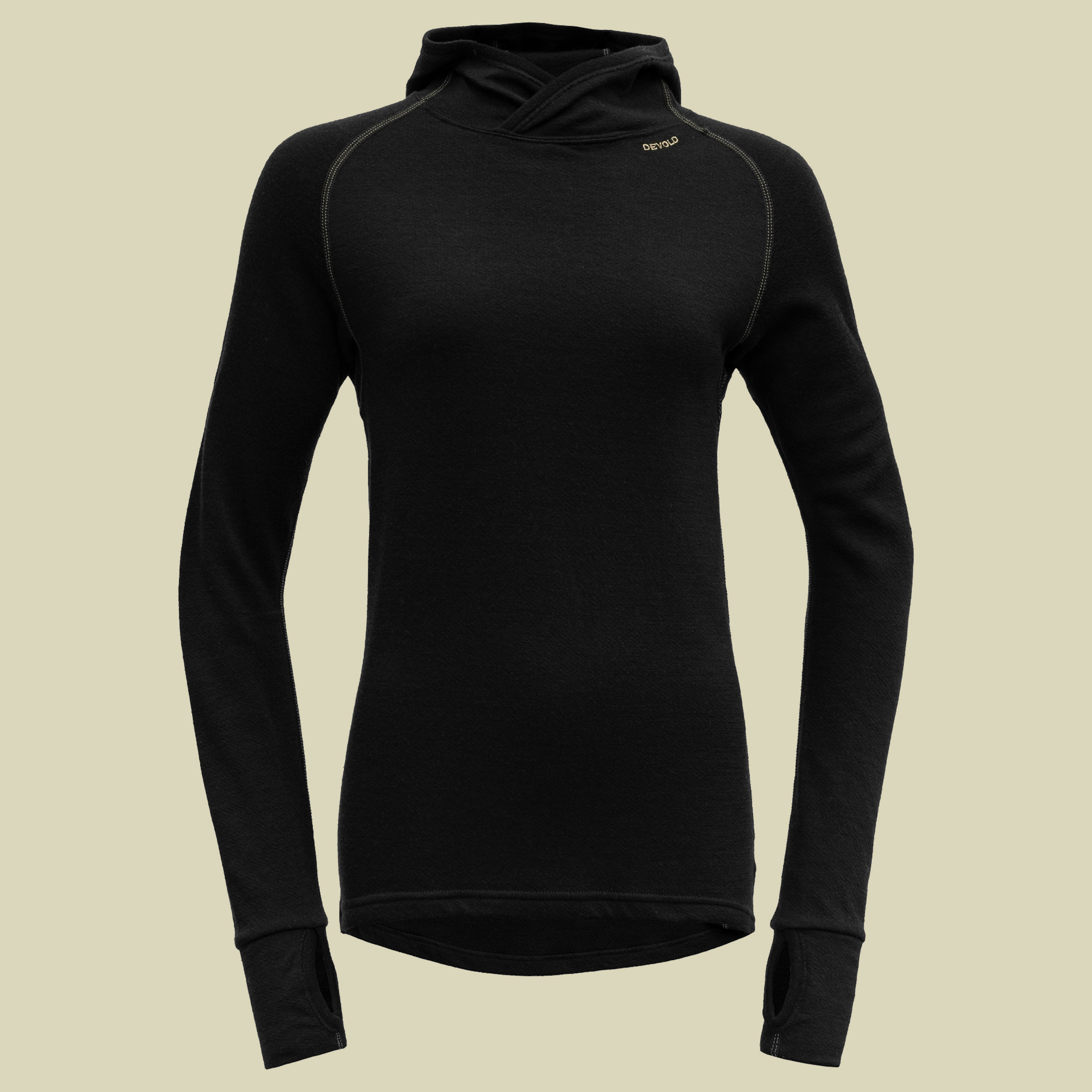 Expedition Merino 235 Hoodie Woman S schwarz - black