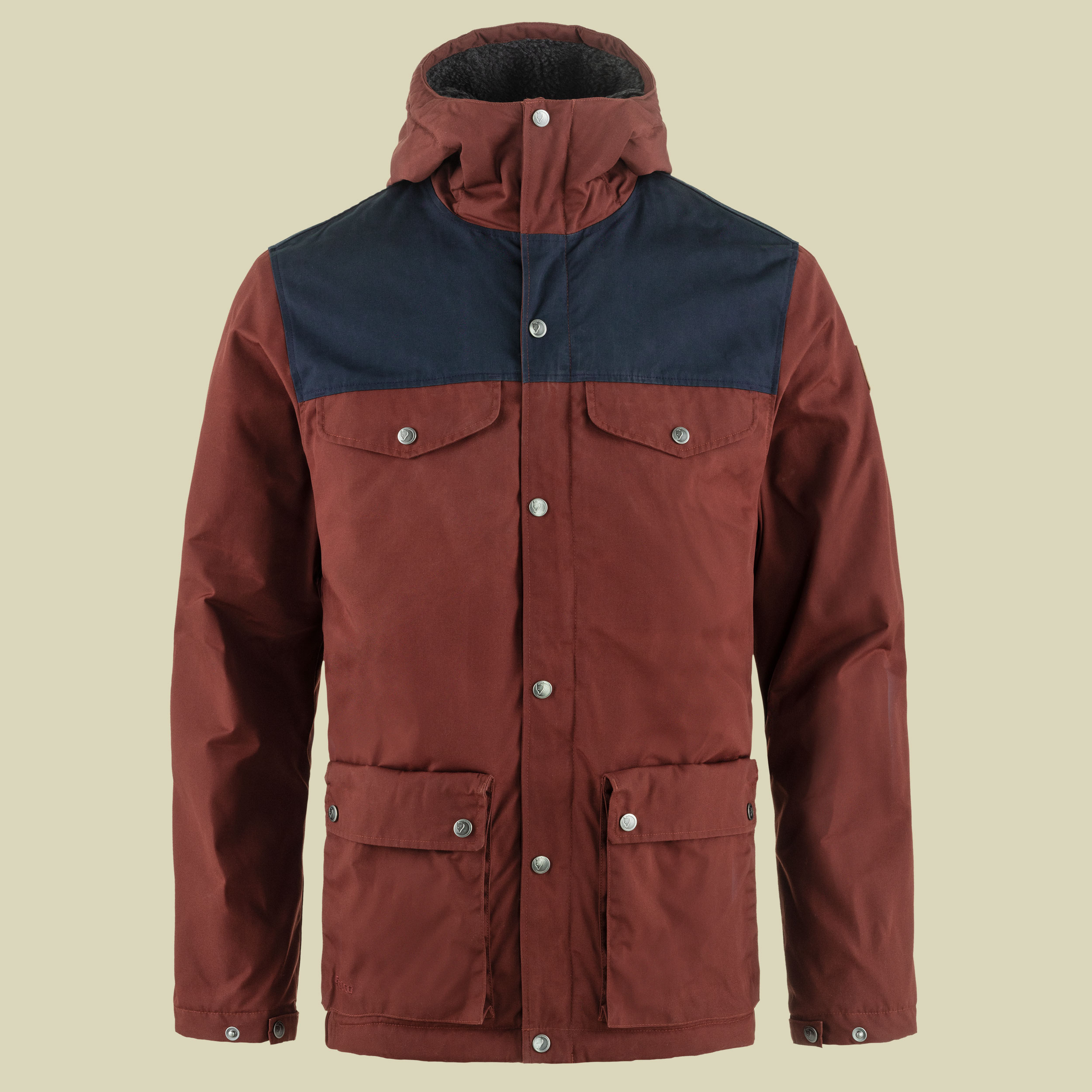 Greenland Winter Jacket Men rot XL - maroon/dark navy