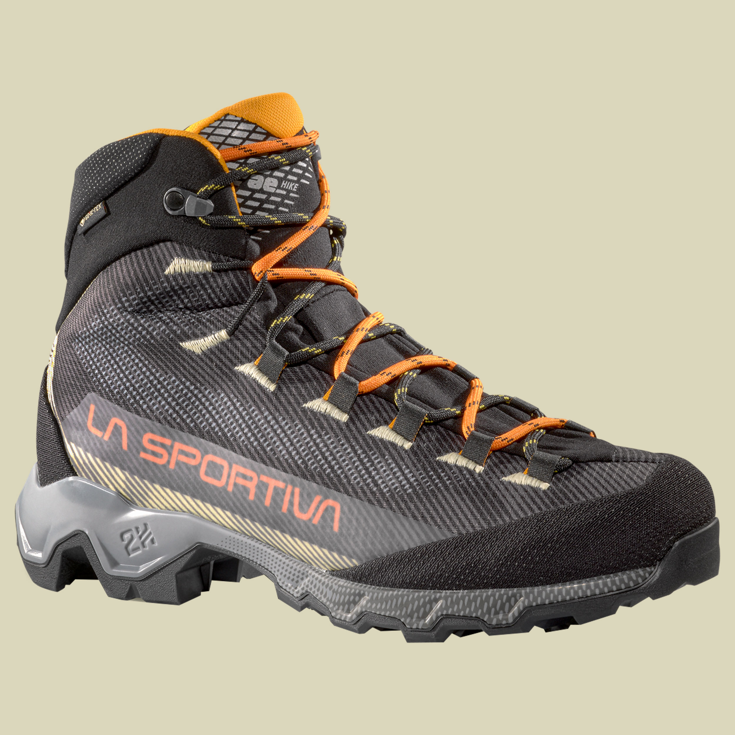 Aequilibrium Hike GTX Men 44 carbon/papaya