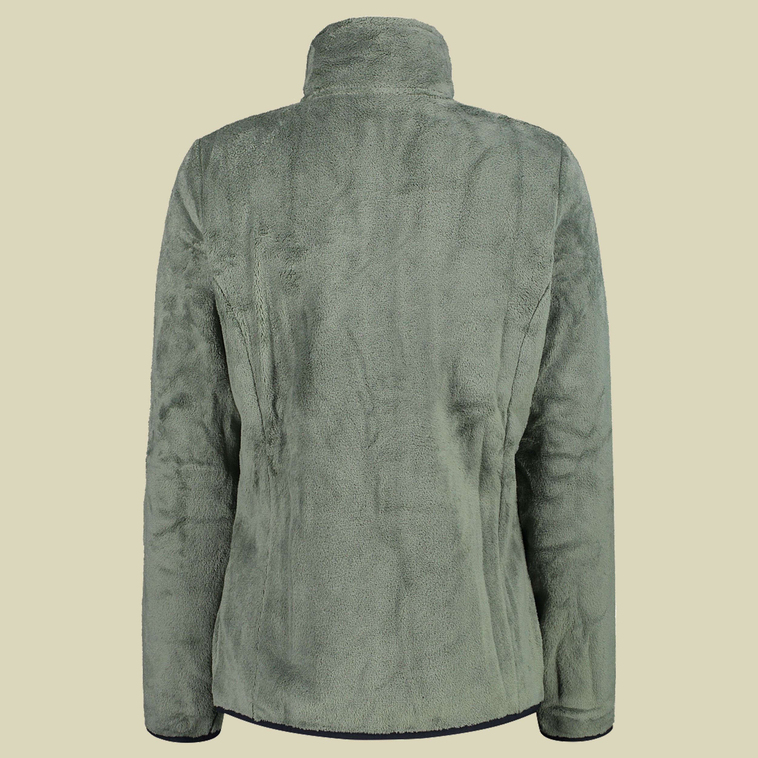 Woman Highloft-Fleece Jacket 38P1536 grün 42 - Farbe mineral