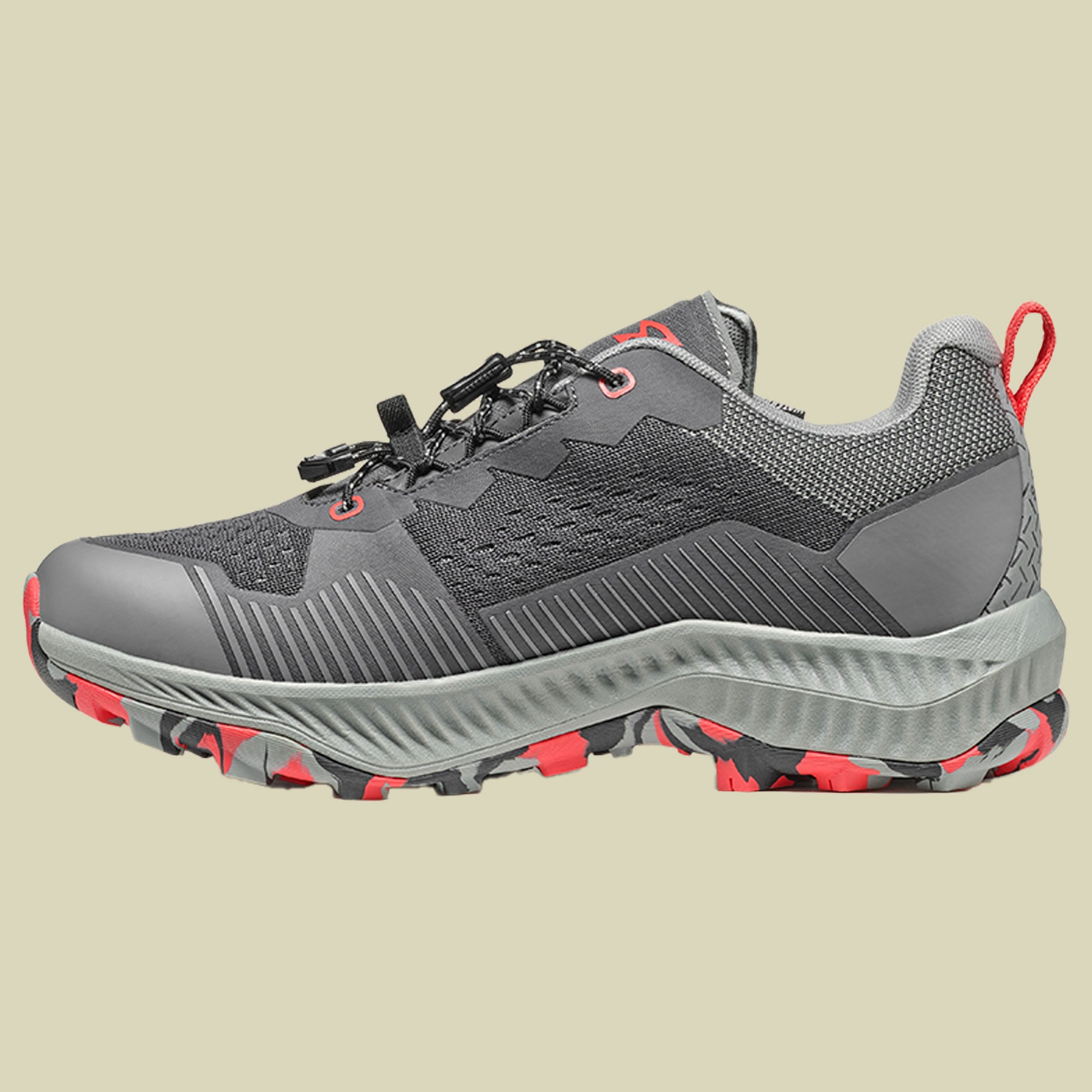 9.81 Pulse WP Women UK 8 grau -  shadow grey/cayenne red