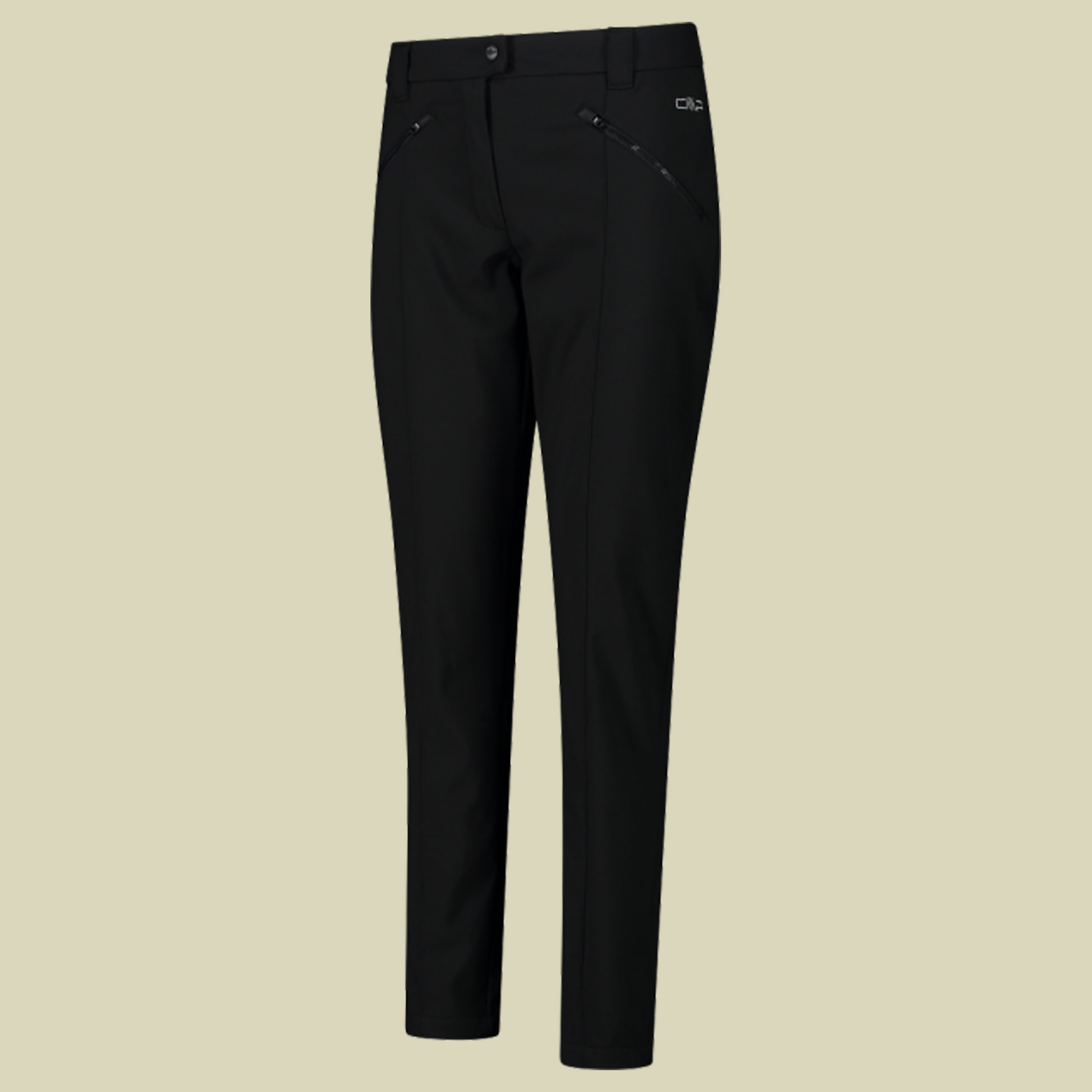 Woman Long Pant 38 schwarz - Farbe nero