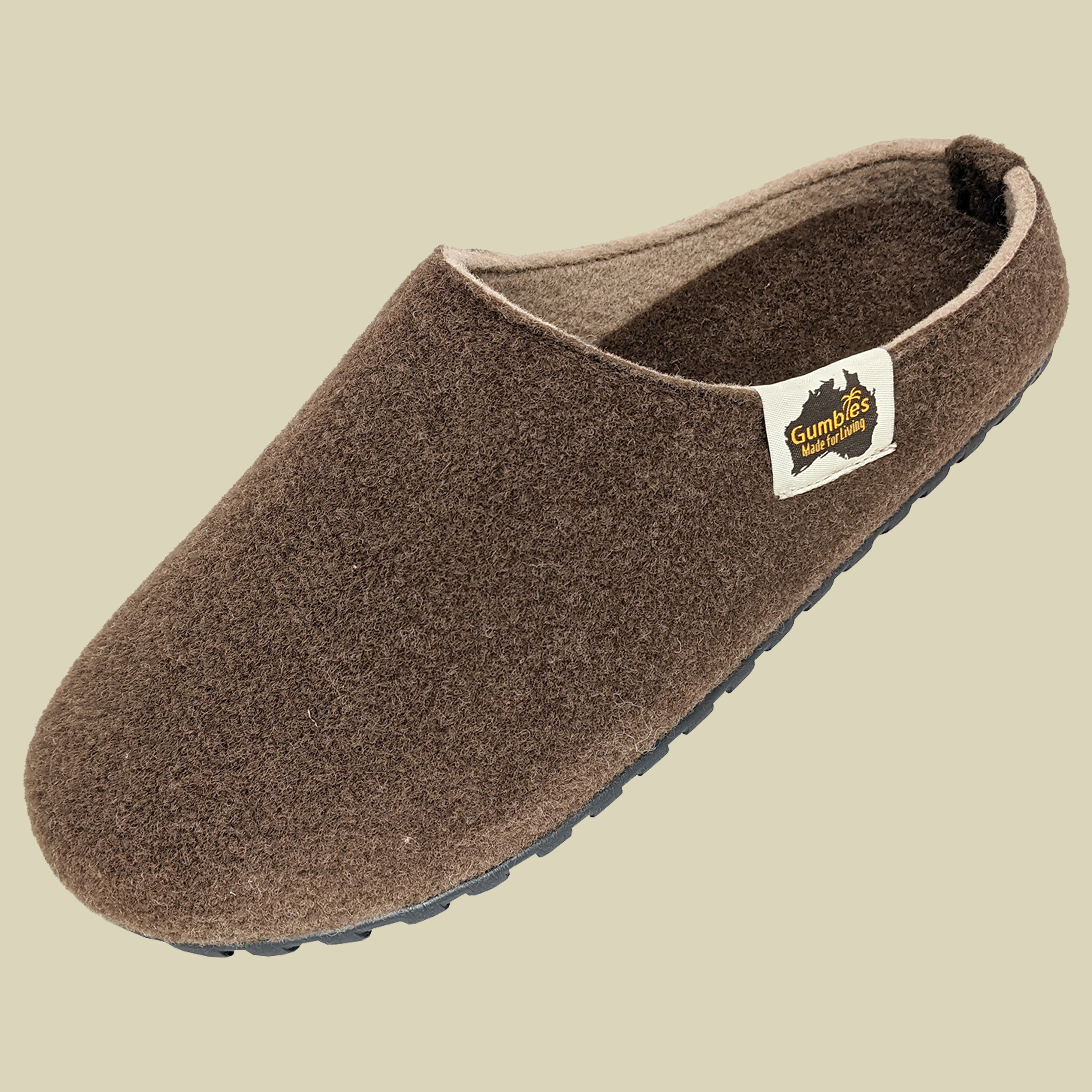 Outback Slipper Men/Women Größe 43 Farbe chocolate-cream