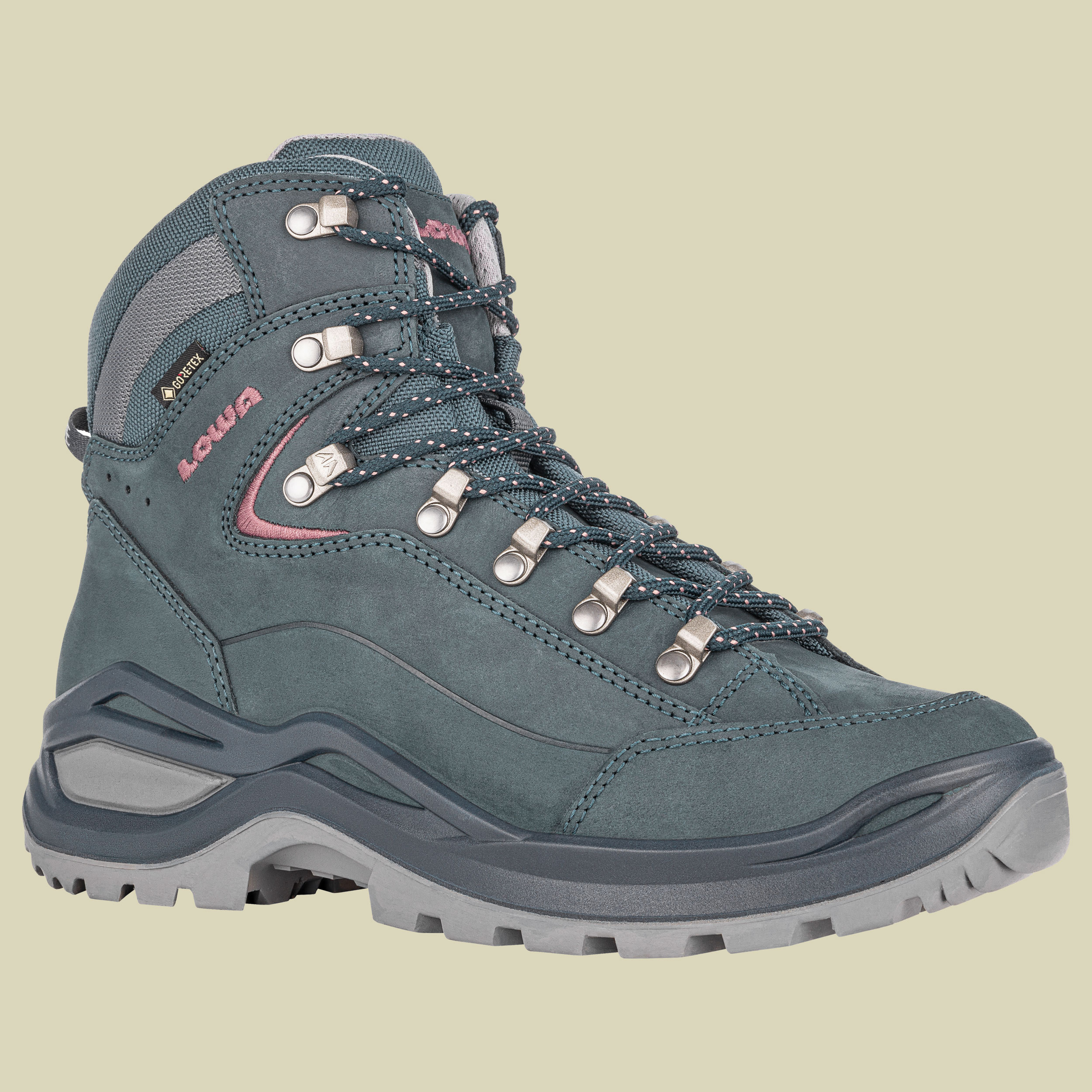 Renegade EVO GTX Mid Women Größe UK 8 Farbe stahlblau/alt rosa