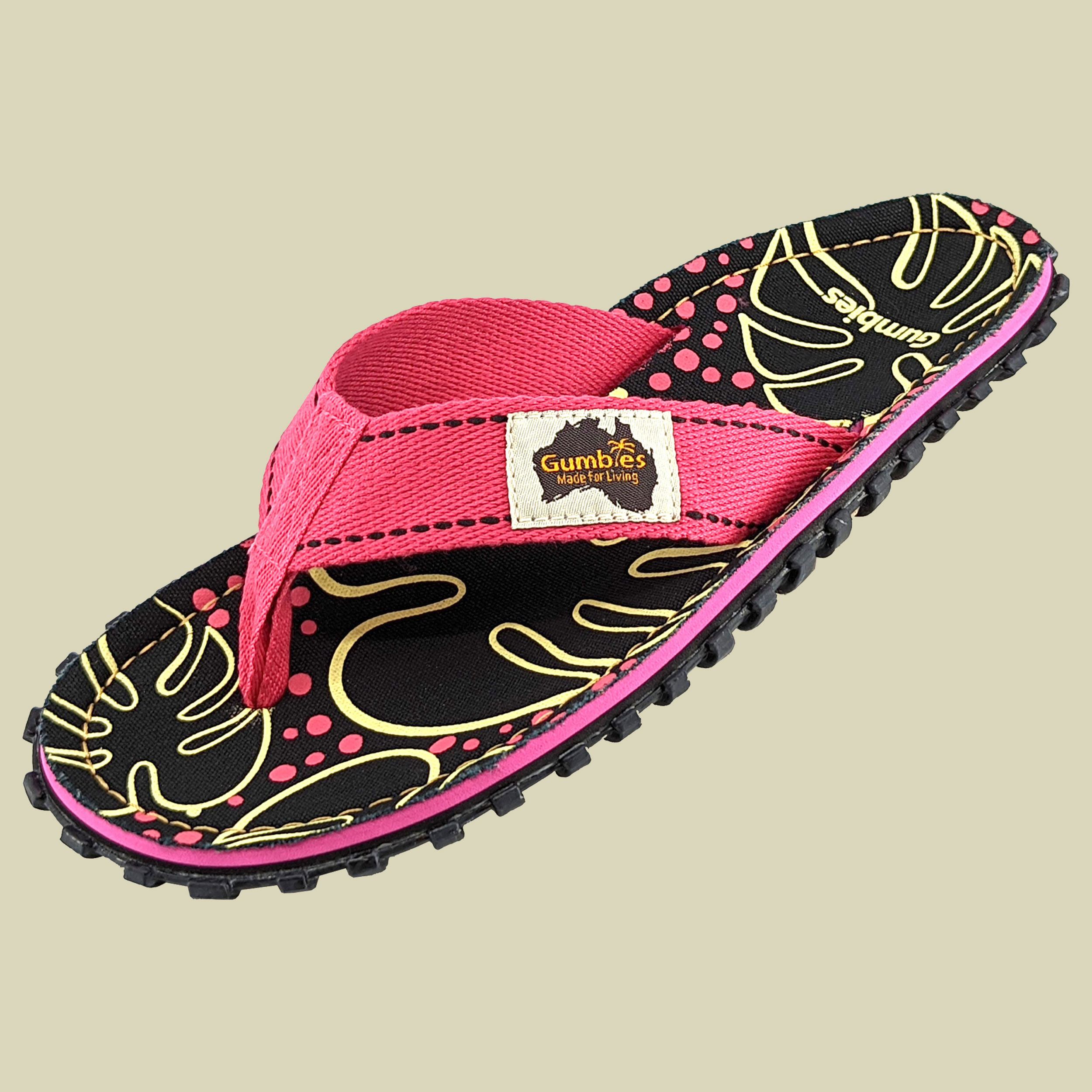 Original Islander Women schwarz-pink UK 6,5 - Farbe tropical black