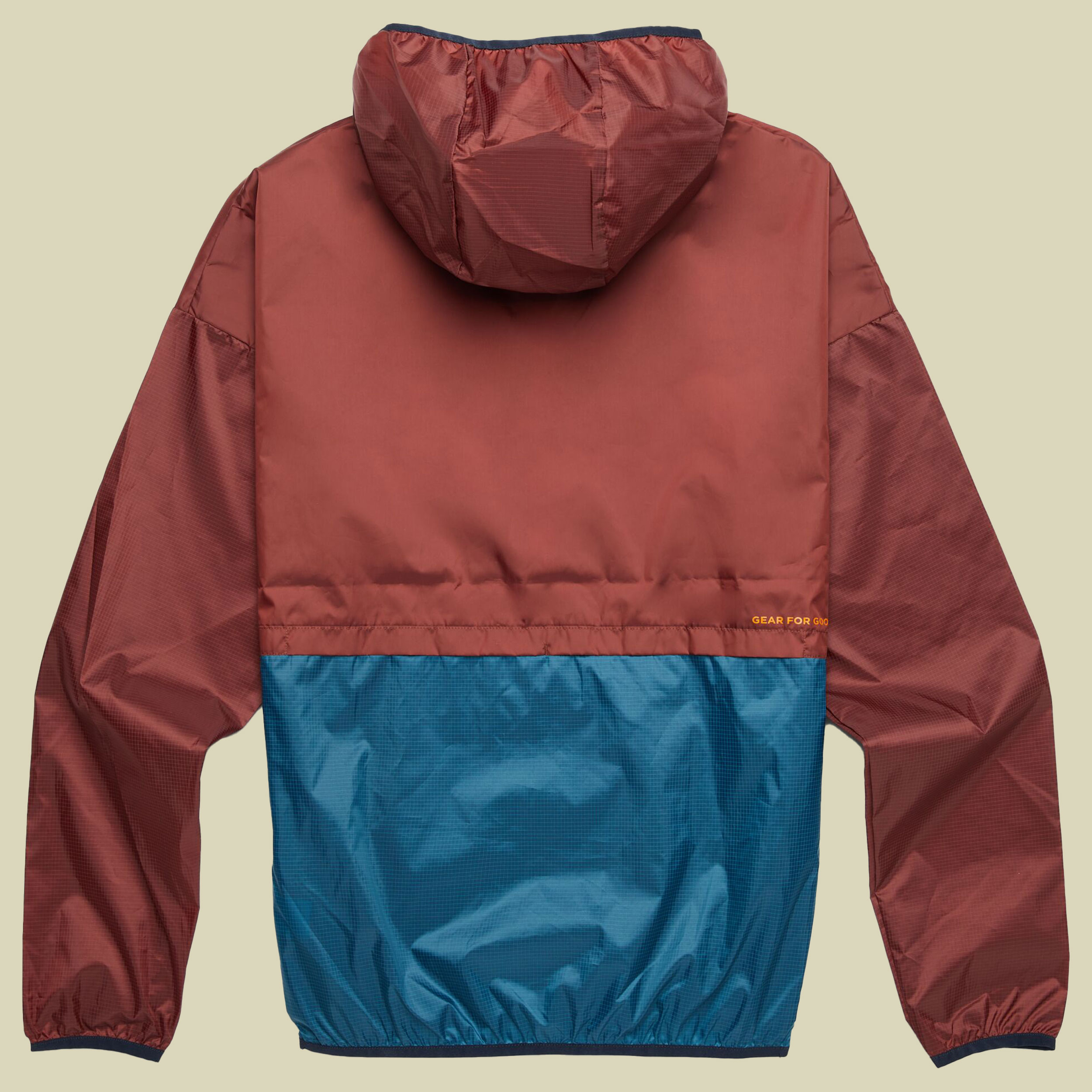 Teca Half-Zip Windbreaker Men L rot - Farbe riverbend