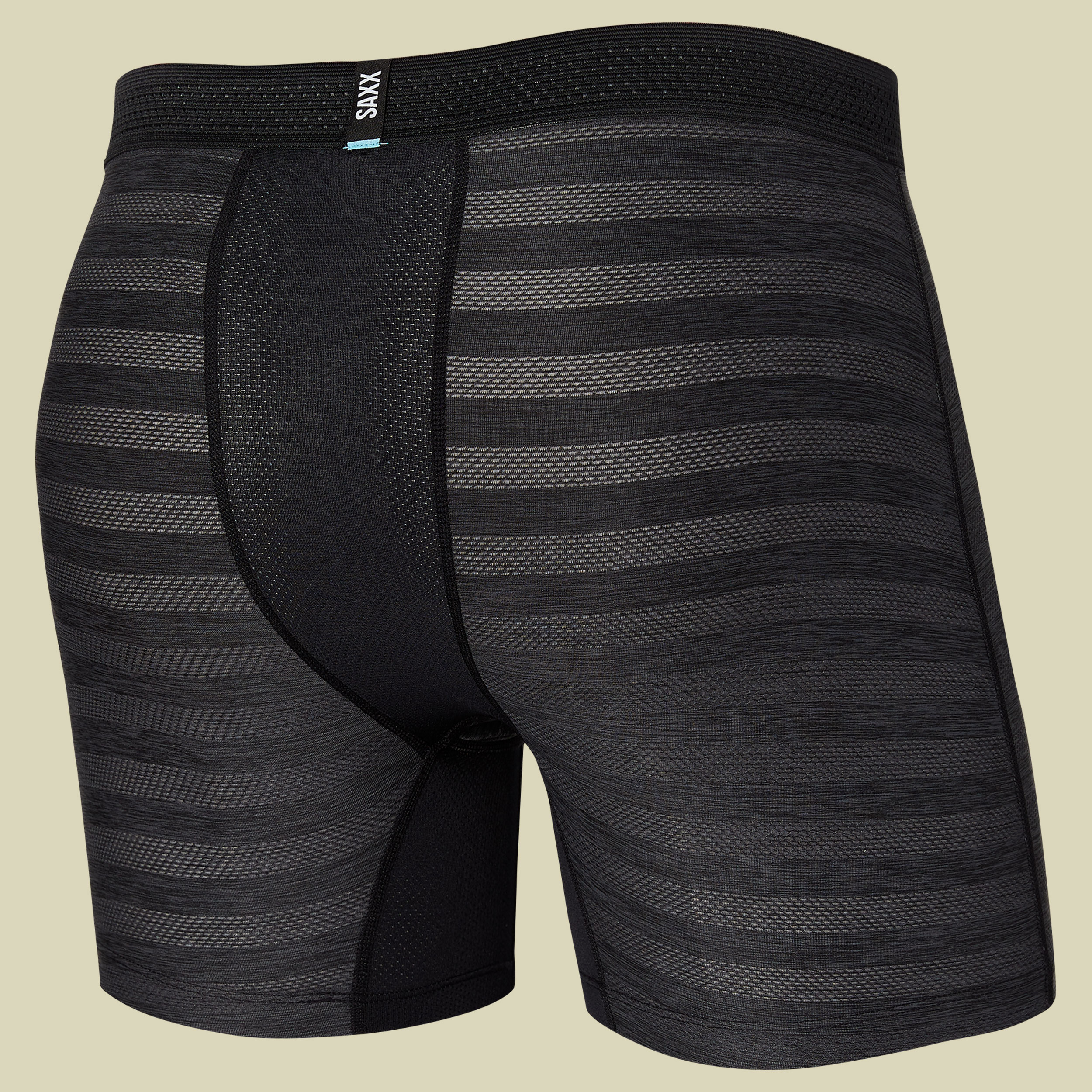 Droptemp Cooling  Mesh Boxer Brief Fly Größe S Farbe black heather