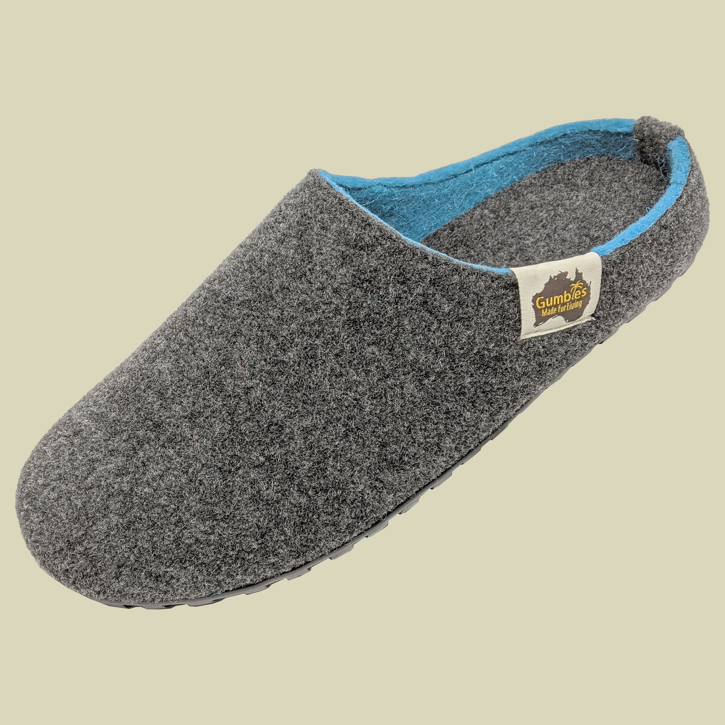 Outback Slipper Men/Women Größe 44 Farbe charcoal/turquoise