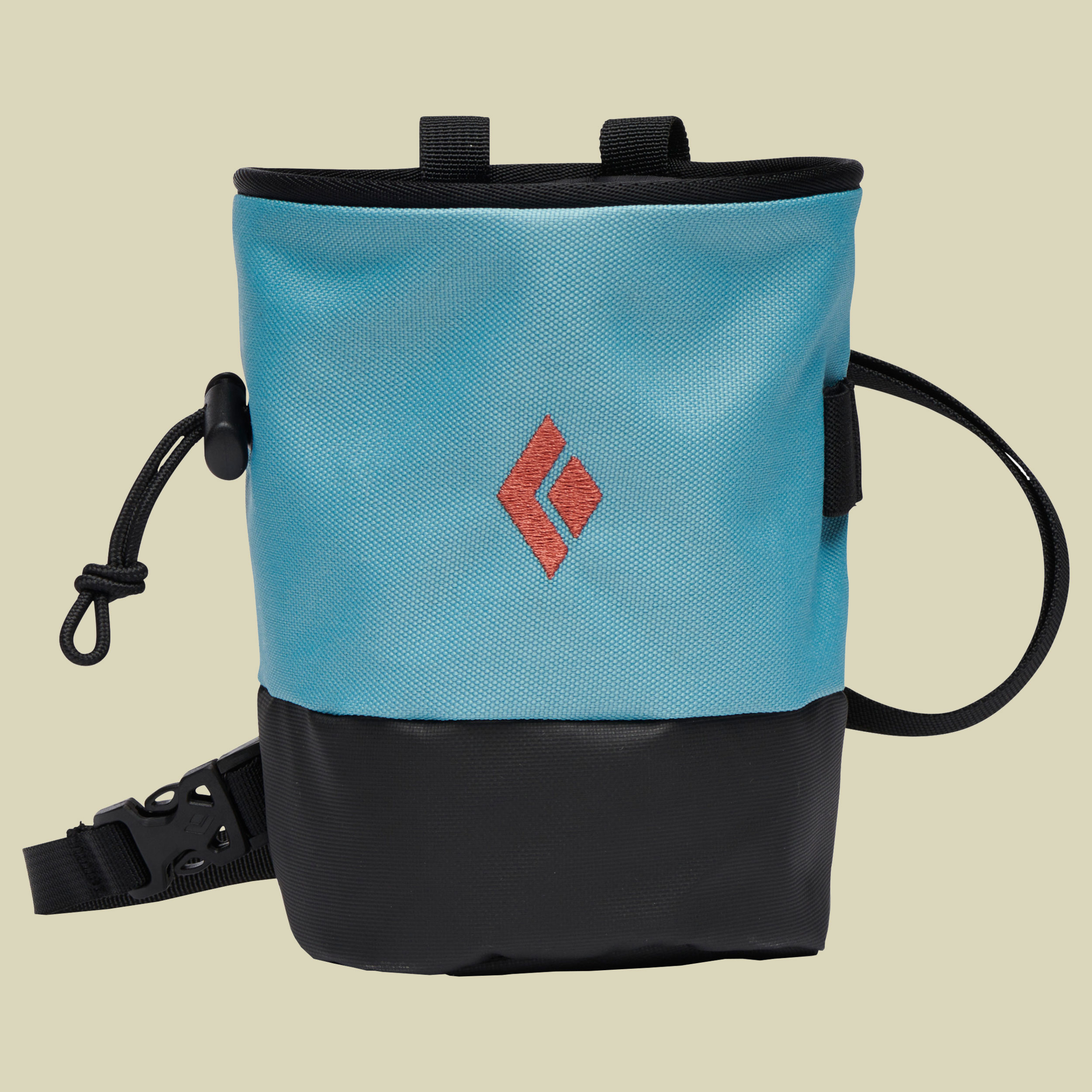 Mojo Zip Chalk Bag S_M blau - glacier