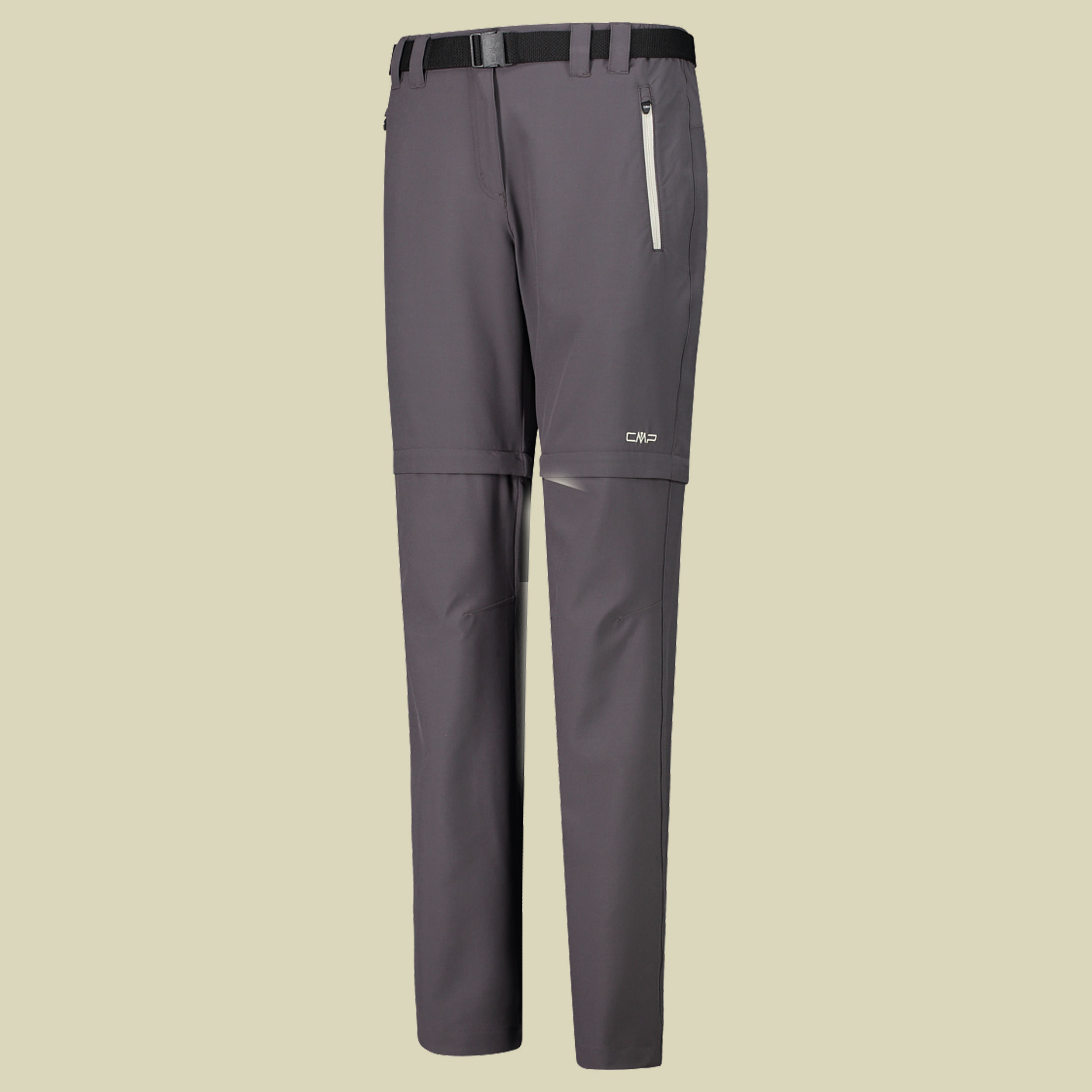 Woman Pant Zip Off Stretch 3T51446 braun 38 - Q955 terra