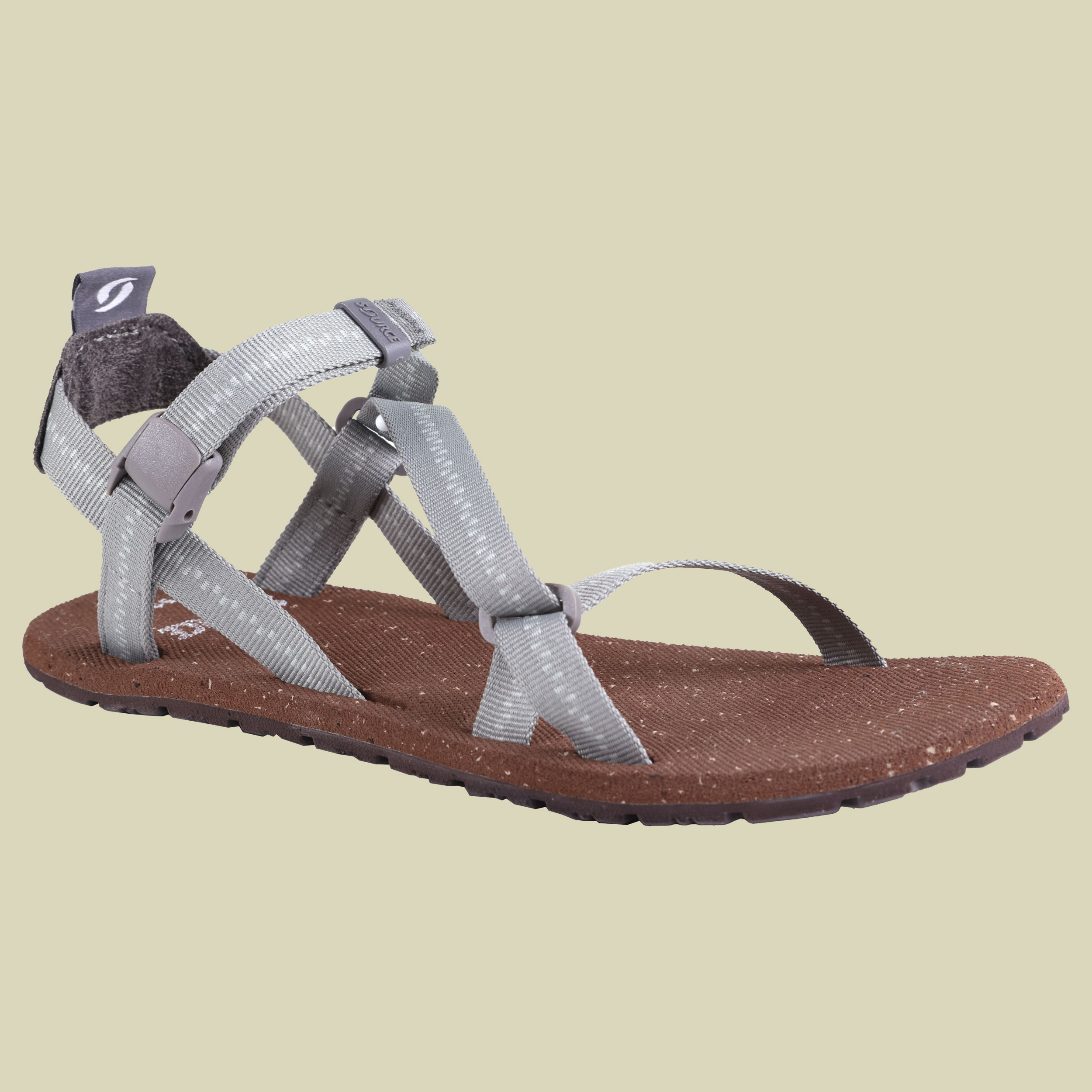 Solo Slim Unisex grau 40 - Farbe granit grey | footbed brown