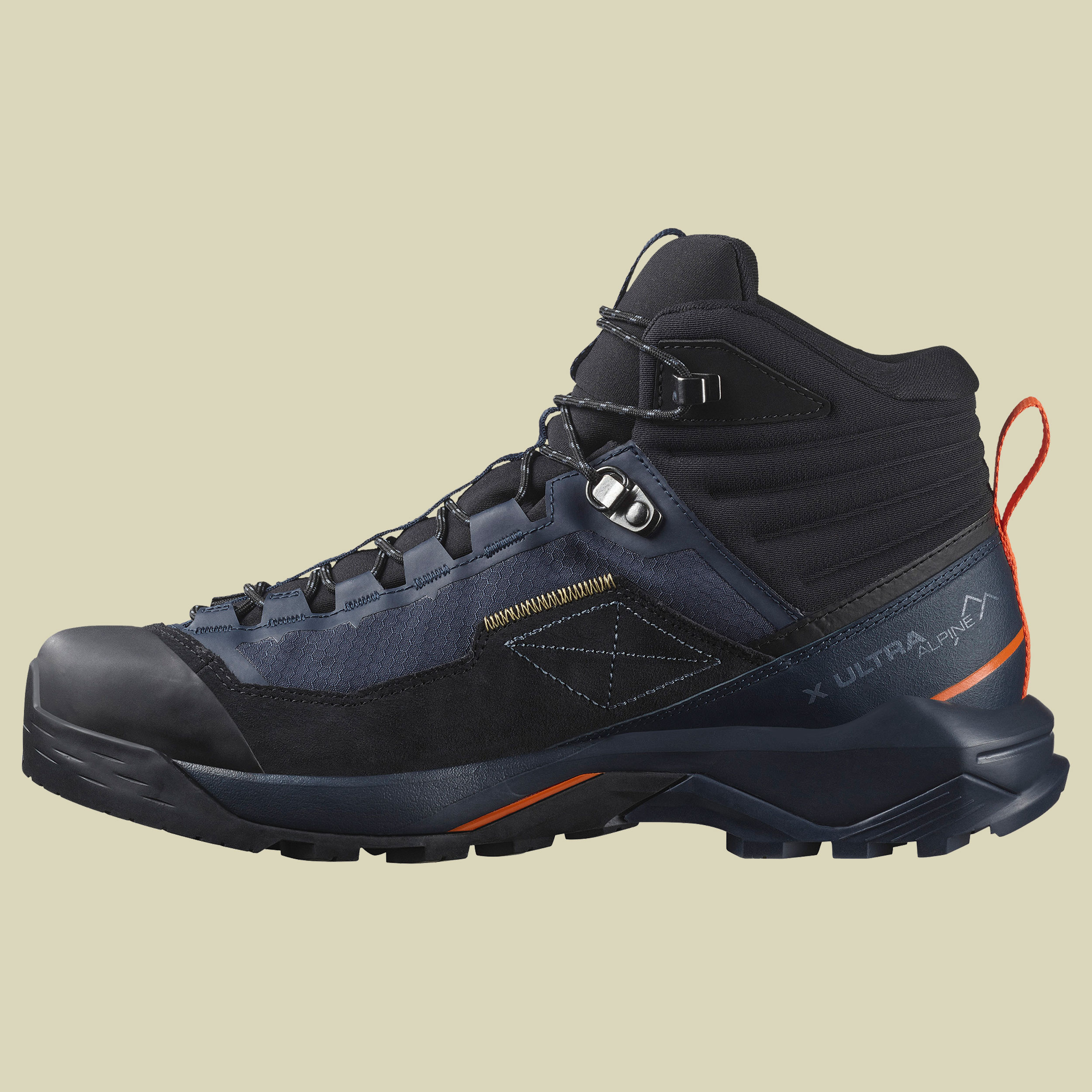 X Ultra Alpine Mid GTX Men UK 10 mehrfarbig - Farbe blue nights_black_red orange