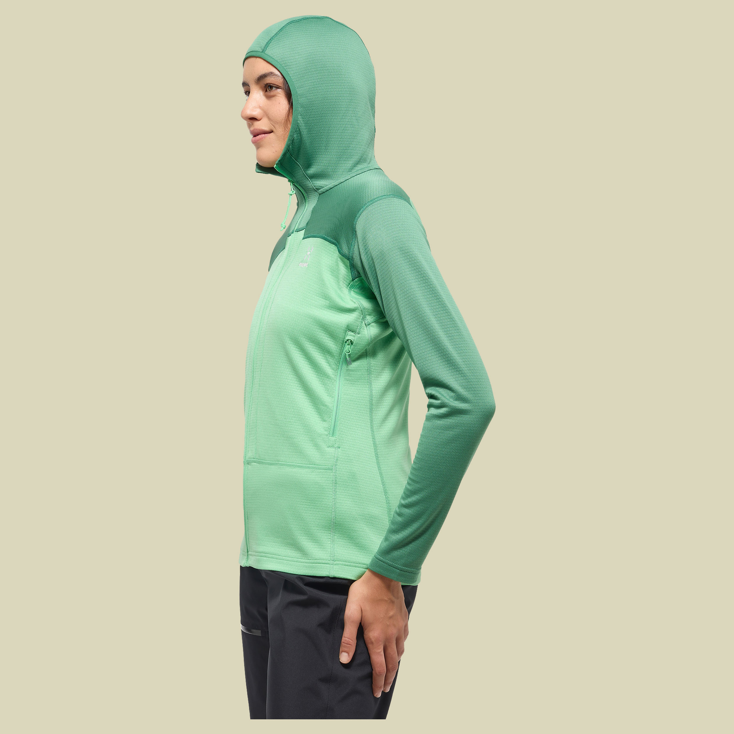 Roc Flash Mid Hood Women S grün - dk jelly green/ mint stone