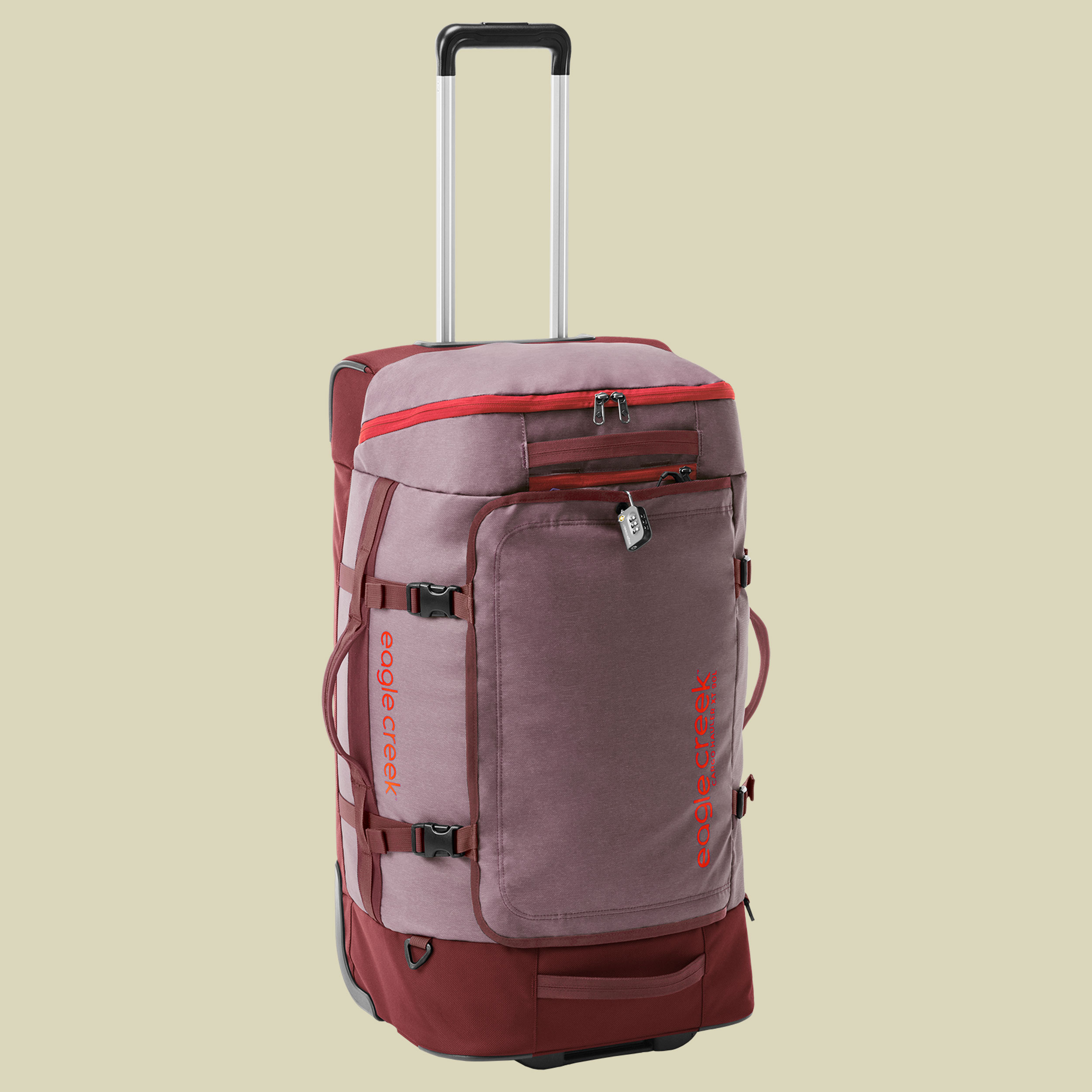 Cargo Hauler XT Wheeled Duffel 90L/29 90 L / 29'' rot - Farbe currant