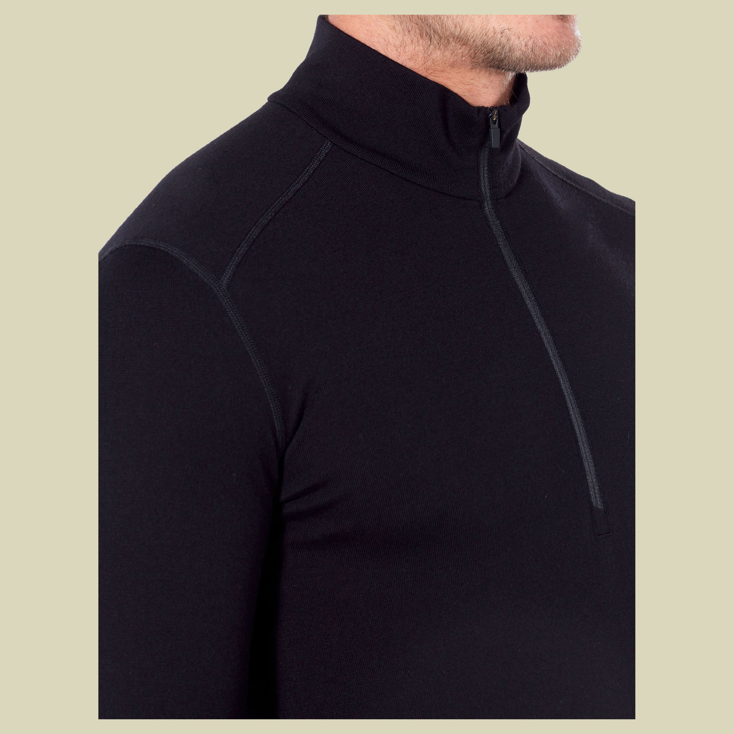 Tech LS Half Zip 260 Men  Größe L  Farbe black