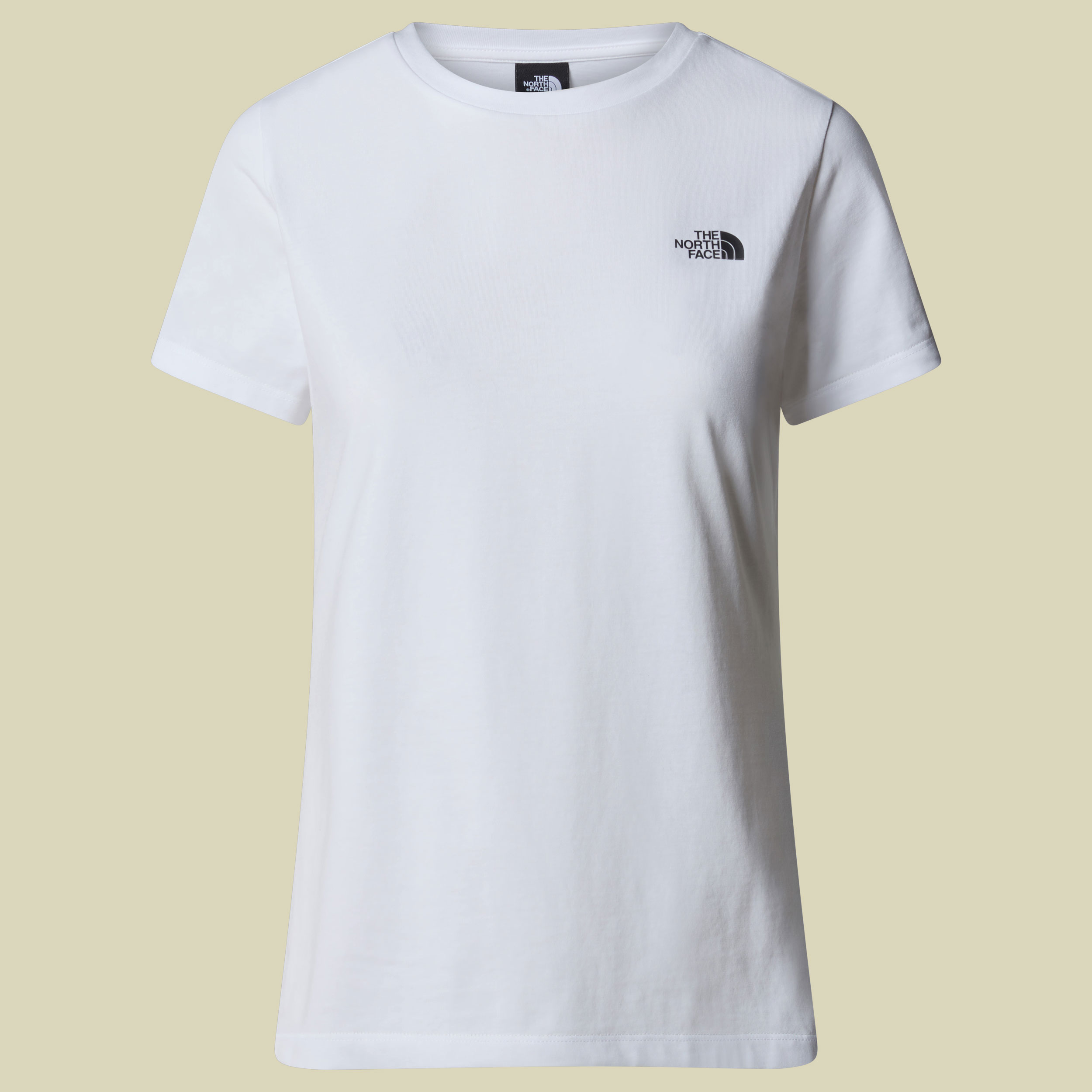 Women S/S Simple Dome Slim Tee