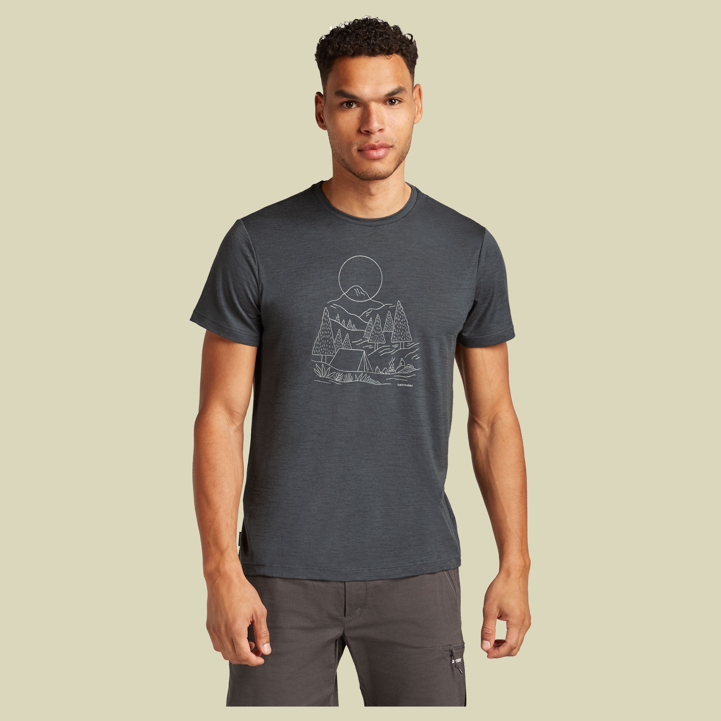 Merino 150 Tech Lite SS Tee Camping Men