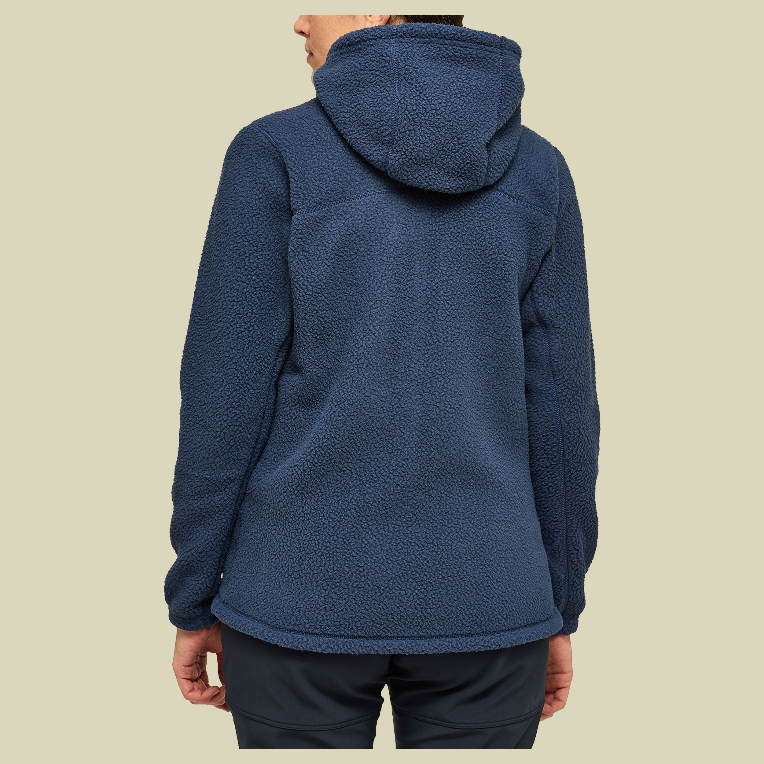 Malung Pile Hood Women Größe S Farbe tarn blue