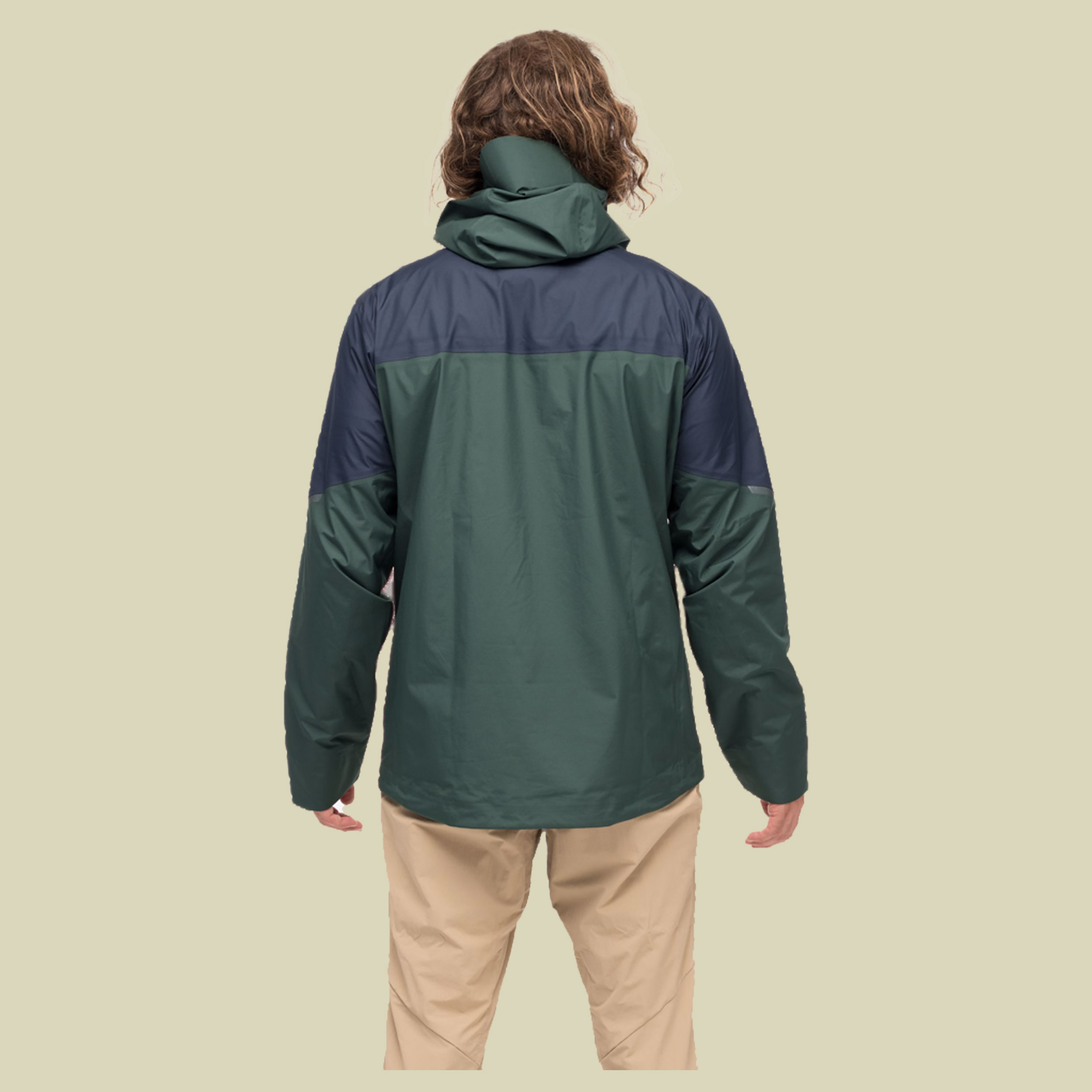 Rabot Light 3L Shell Jacket Men Größe S Farbe duke green/navy blue