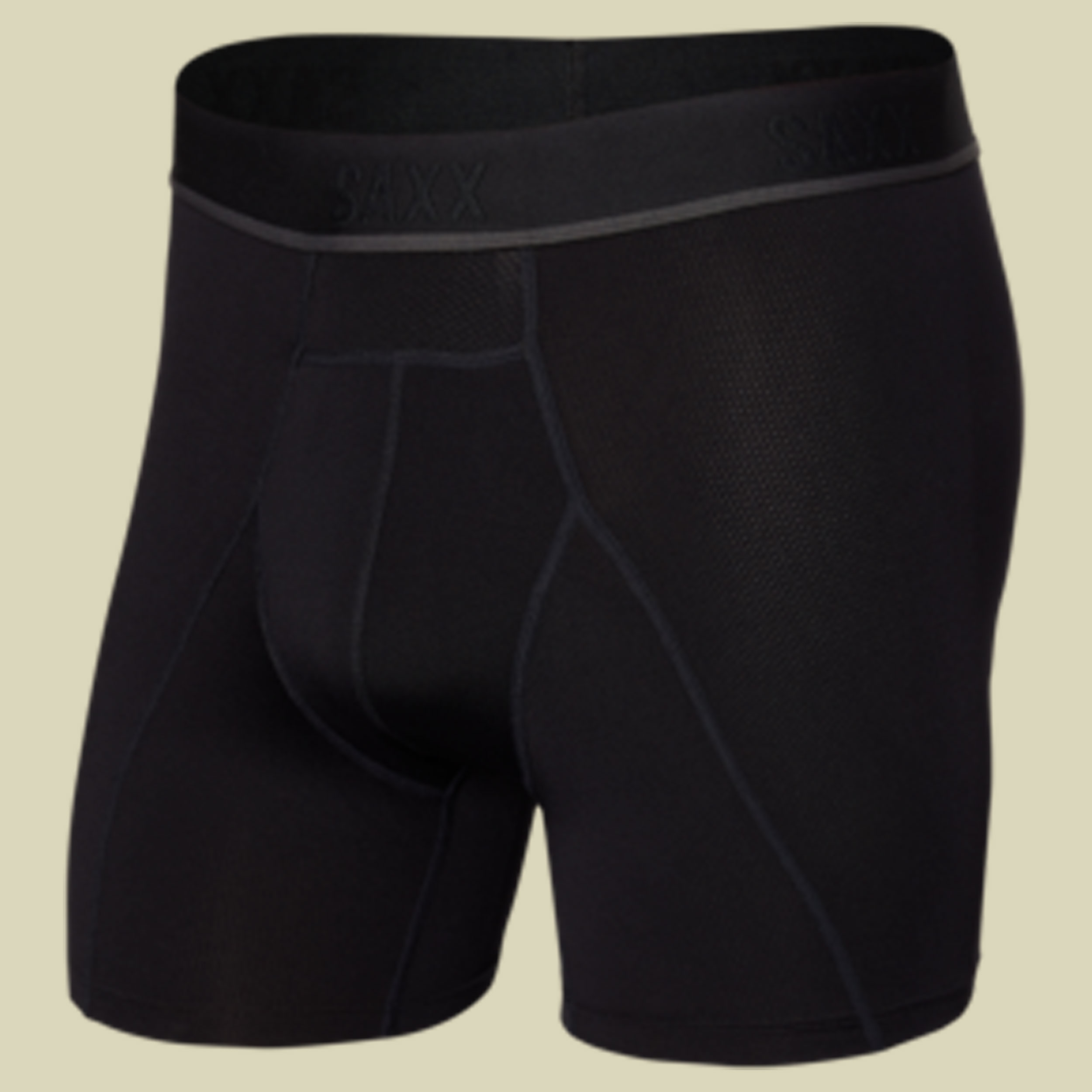 Kinetic L-C Mesh Boxer Brief L schwarz - Farbe blackout