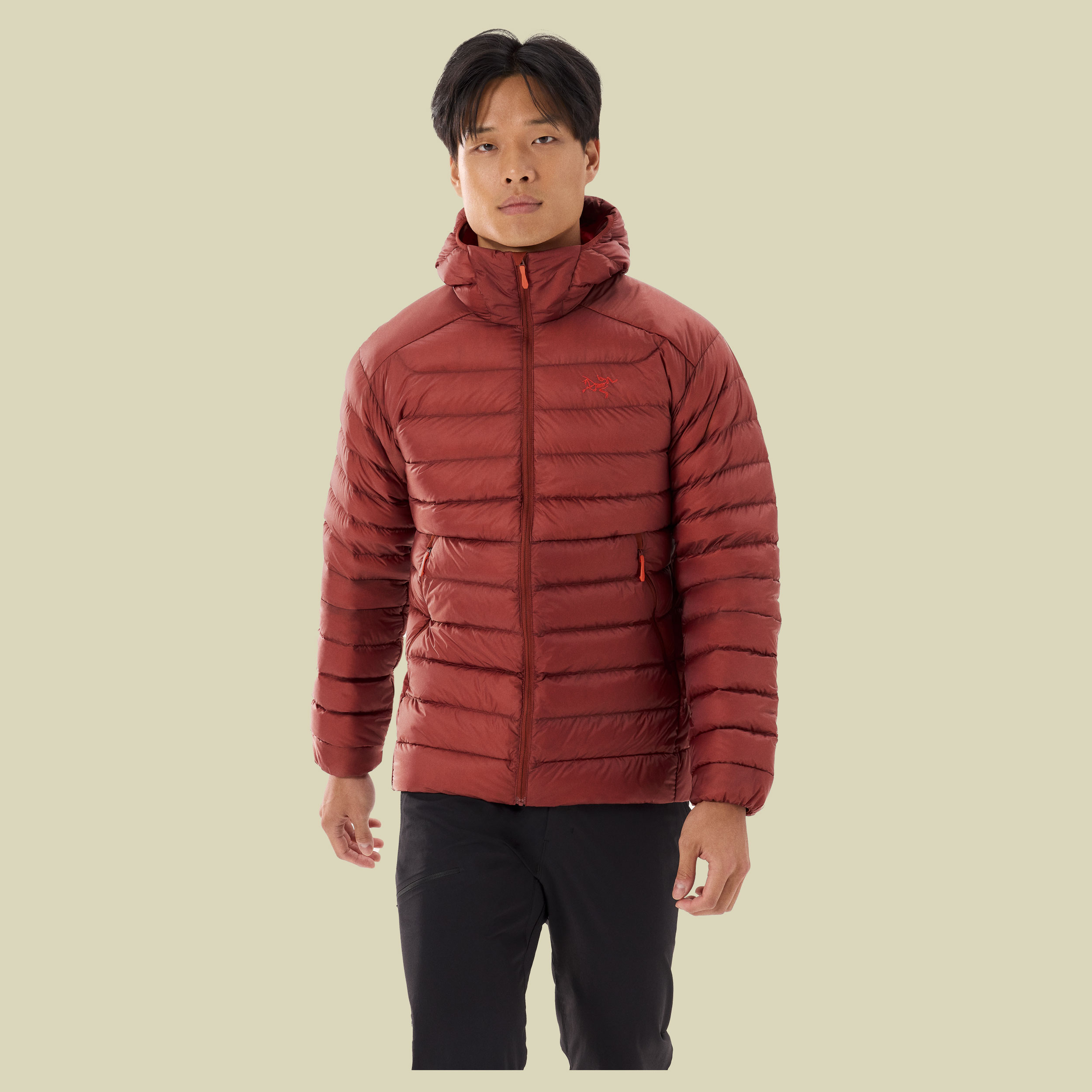 Cerium Hoody Men L orange - sequoia/solaris