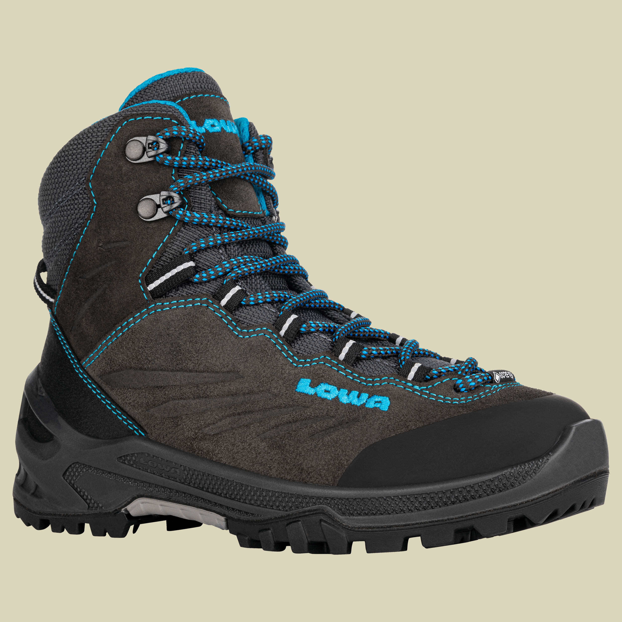 Cadin GTX Mid Junior 35 grau - anthrazit/türkis