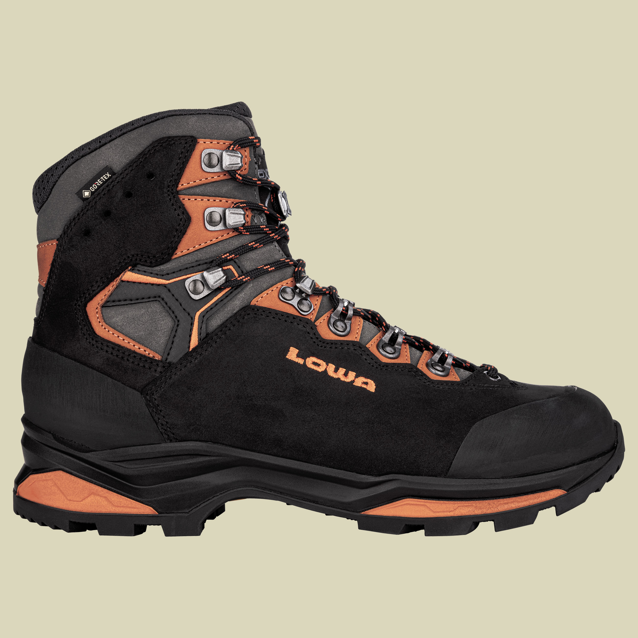 Camino Evo GTX Wide Men UK 9,5 schwarz - schwarz/orange