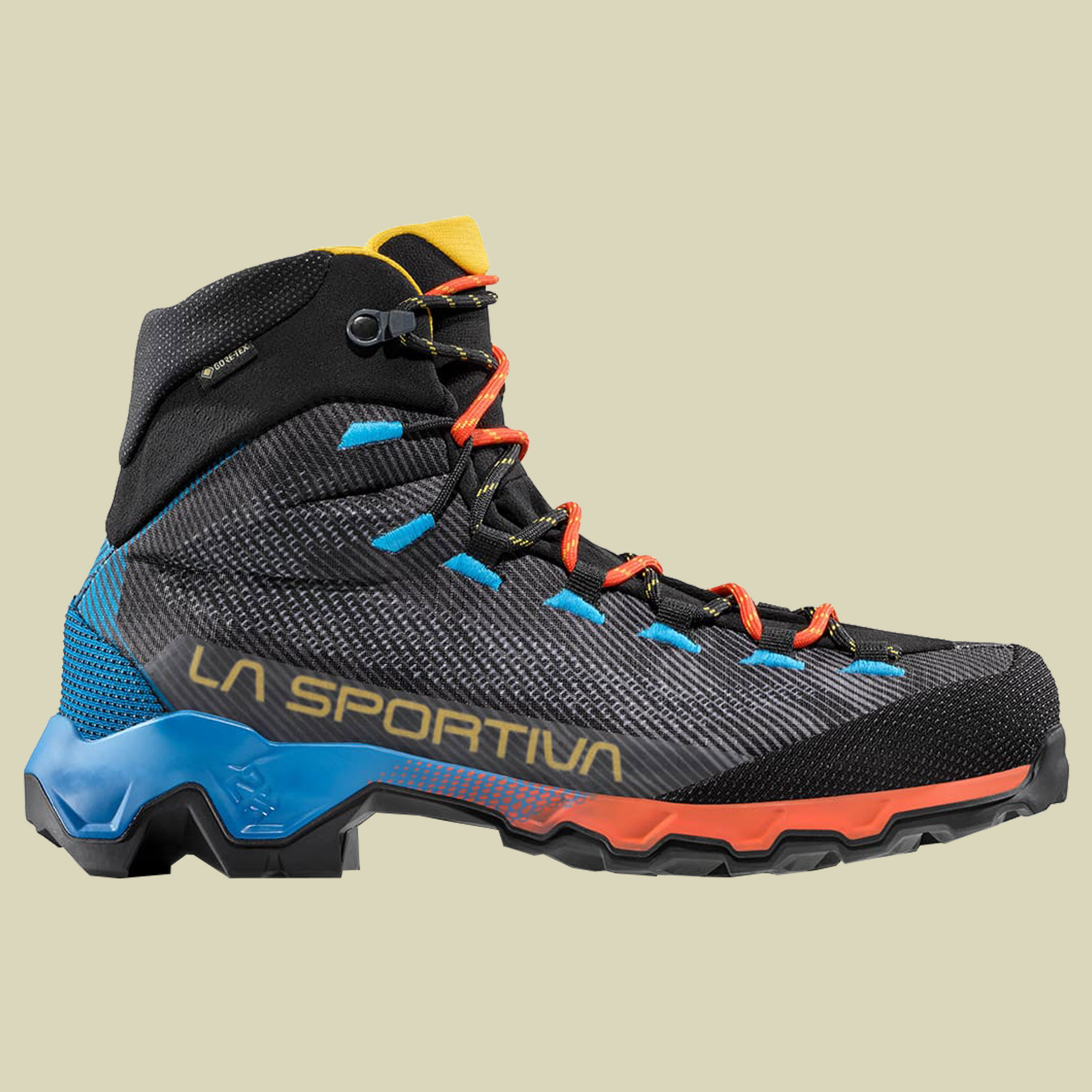 Aequilibrium Hike GTX Men 43,5 schwarz - carbon/tropic blue