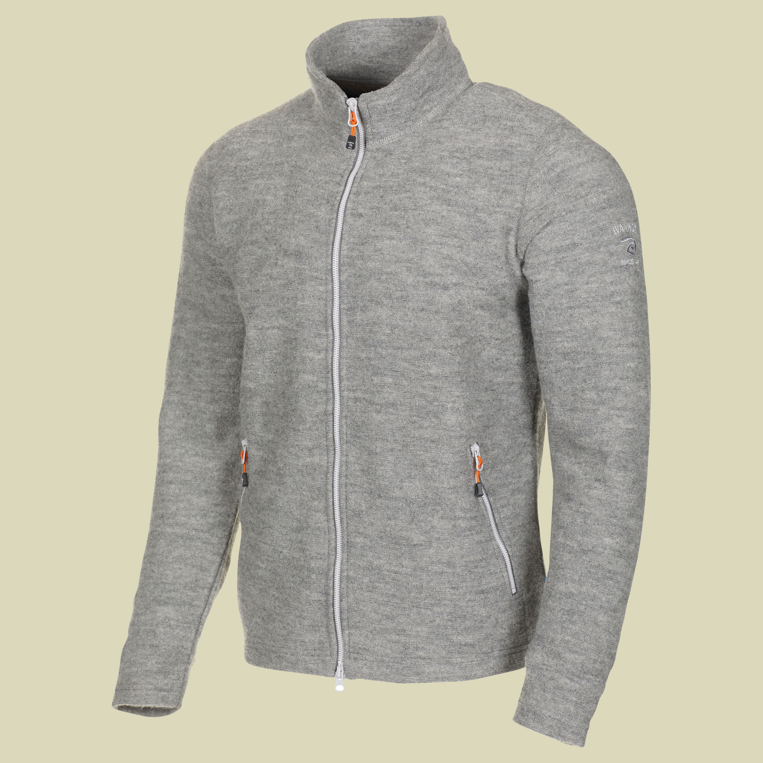 Louie Full Zip Men M grau - grey marl