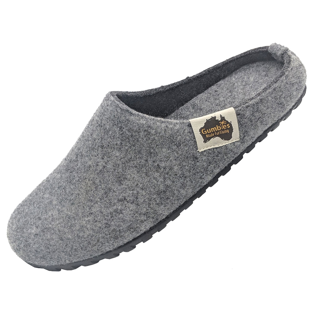 Outback Slipper Men/Women Größe 38 Farbe grey/charcoal