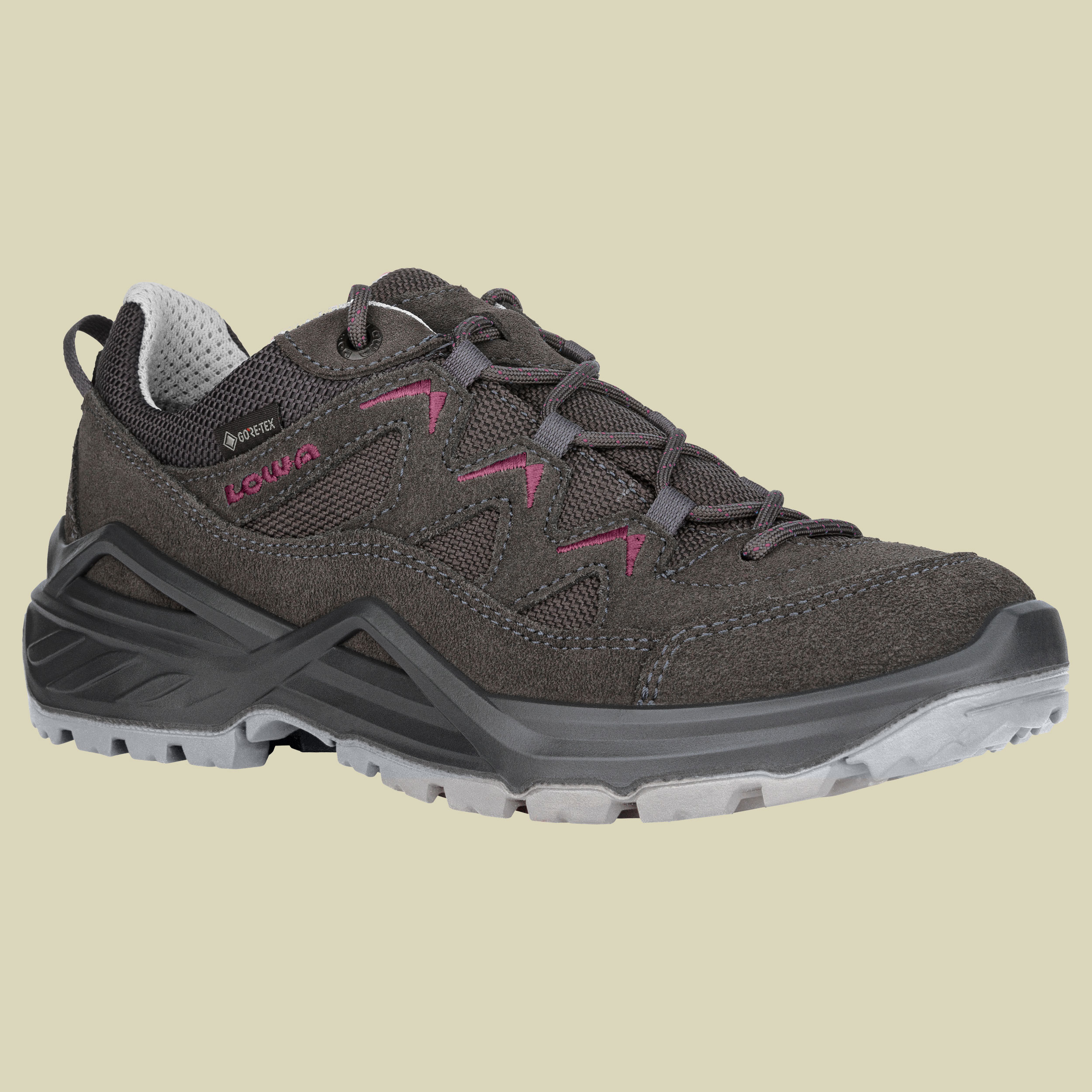 Sirkos EVO GTX Lo Women UK 8,5 grau - anthrazit/beere