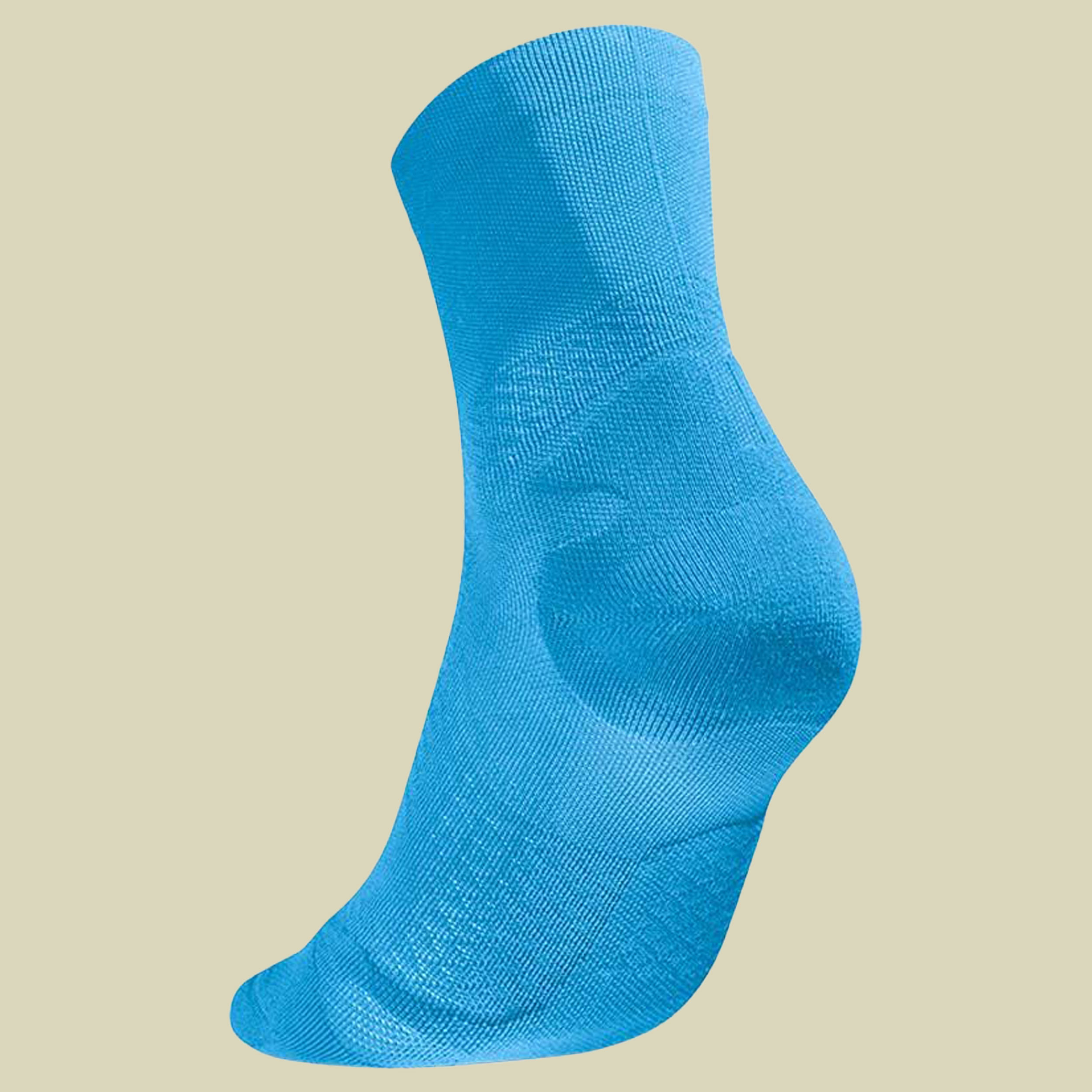 Run Ultralight Mid Cut Socks Women 38-40 blau - lagoon blue