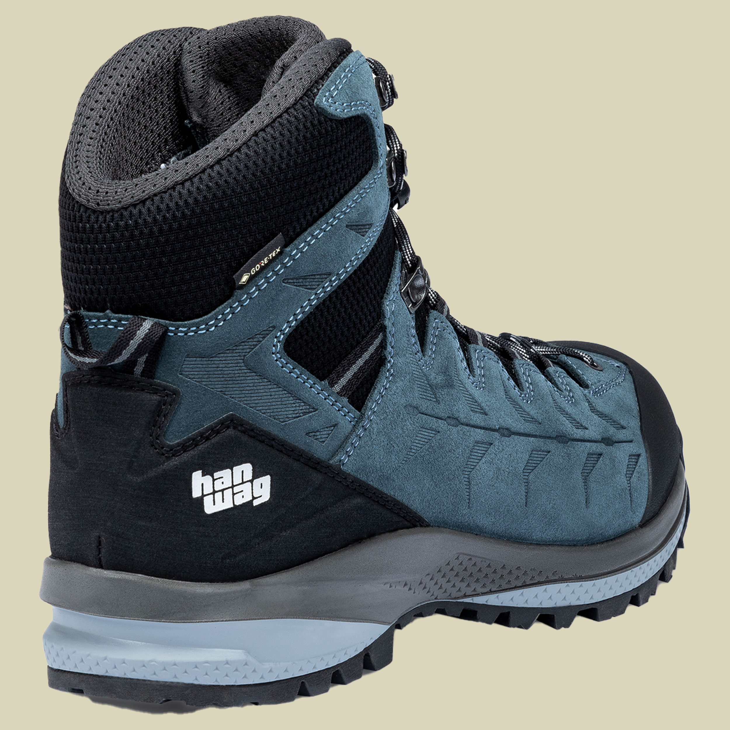 Makra Trek SF Extra GTX Men UK 12,5 blau - Farbe steel/light grey