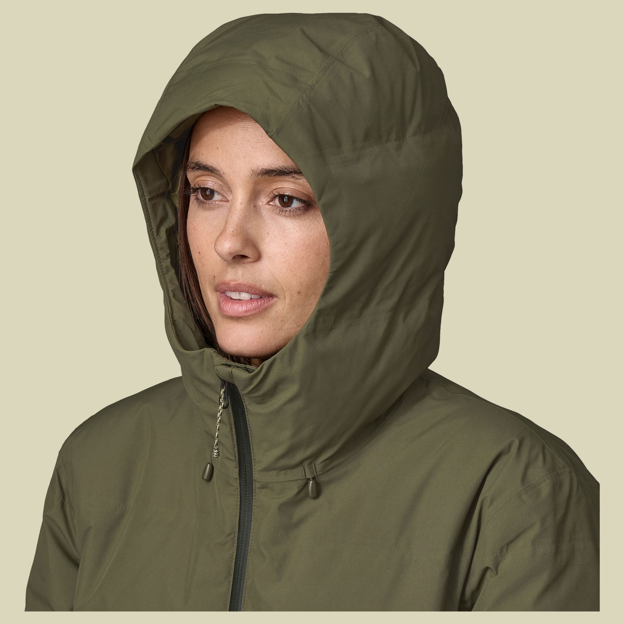 Jackson Glacier Parka Women L grün - basin green