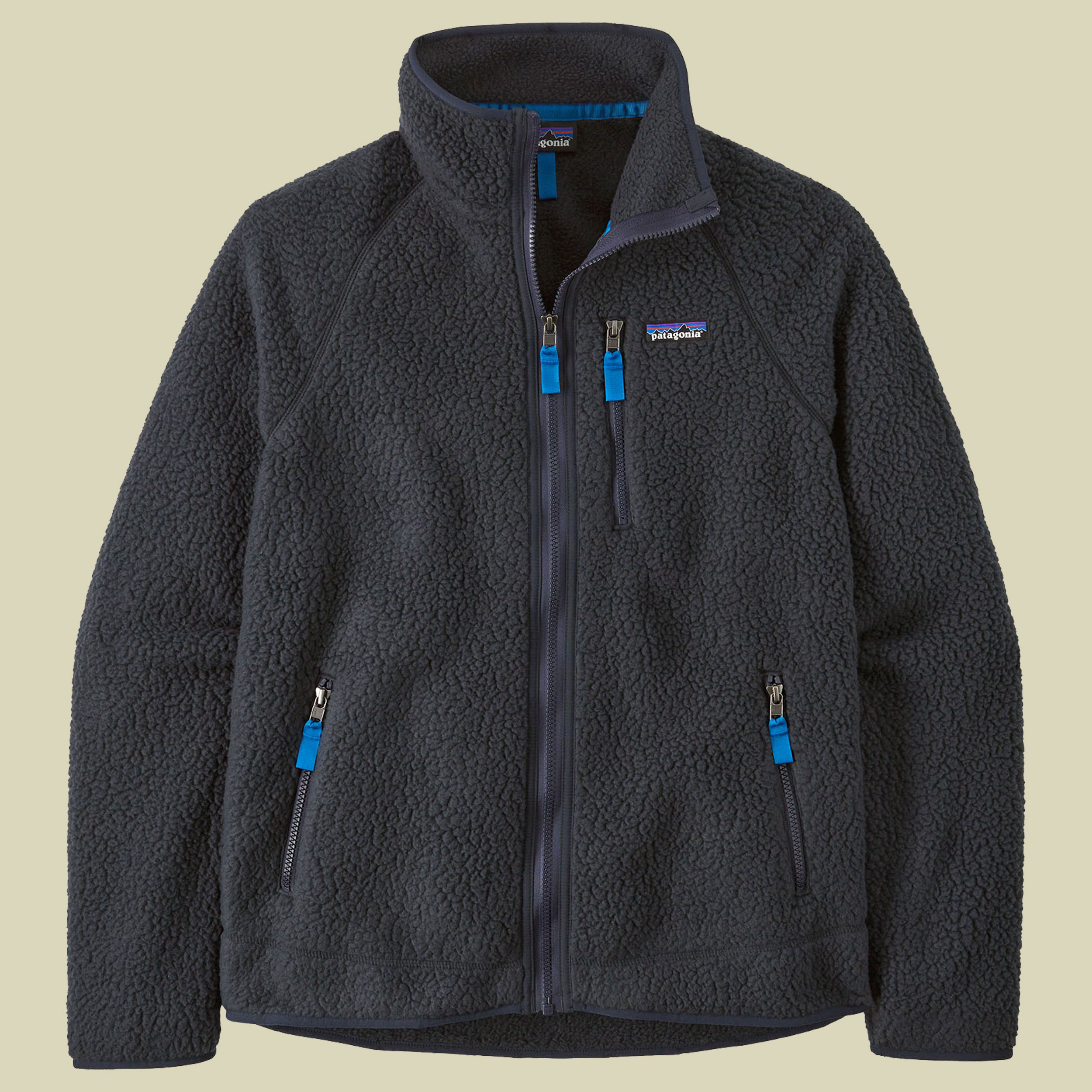 Retro Pile Jacket Men blau M - pitch blue w/endless blue