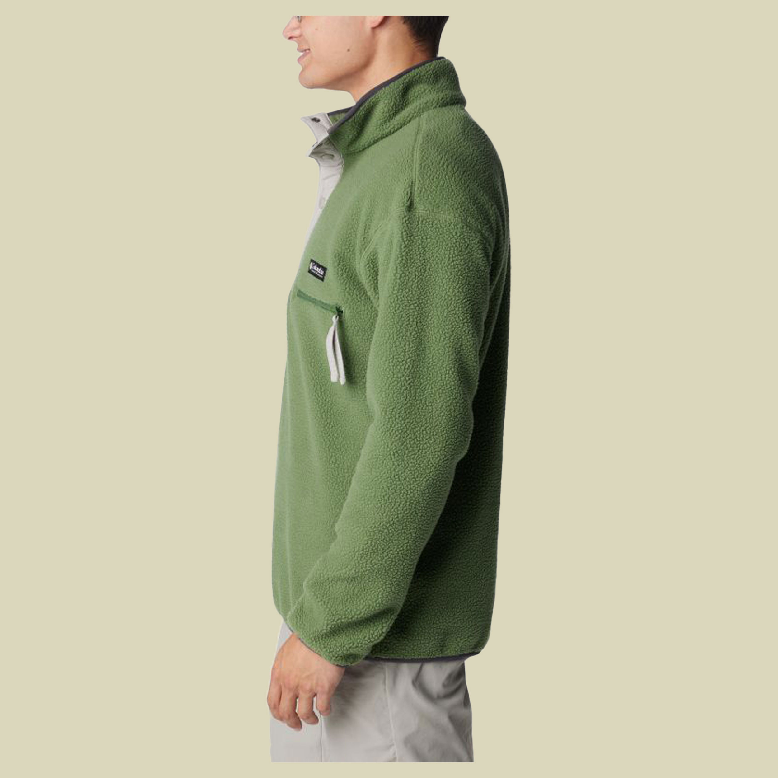 Helvetia Half Snap Fleece Men Größe M  Farbe canteen