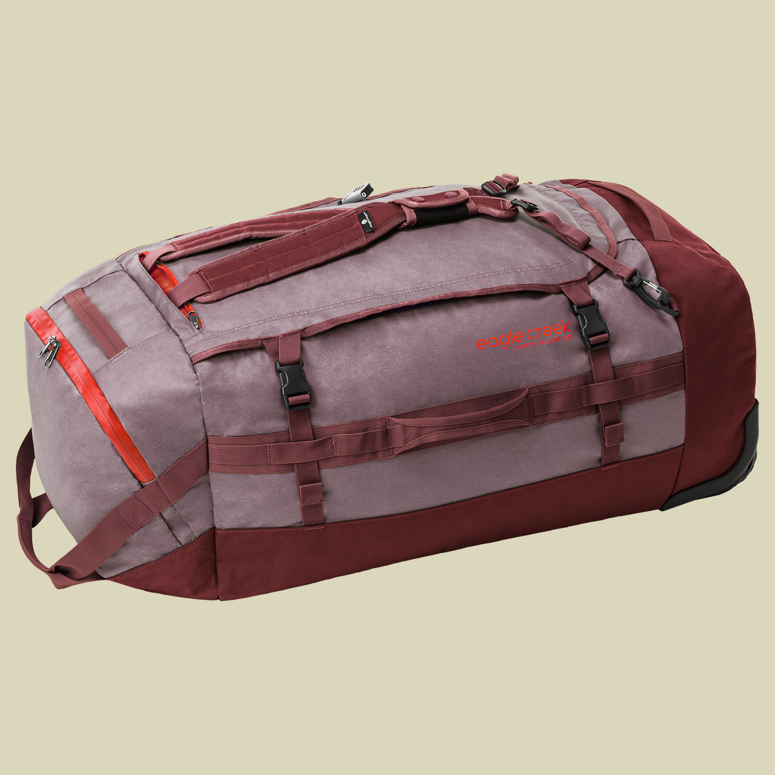 Cargo Hauler Wheeled Duffel 130L rot 130 - Farbe currant