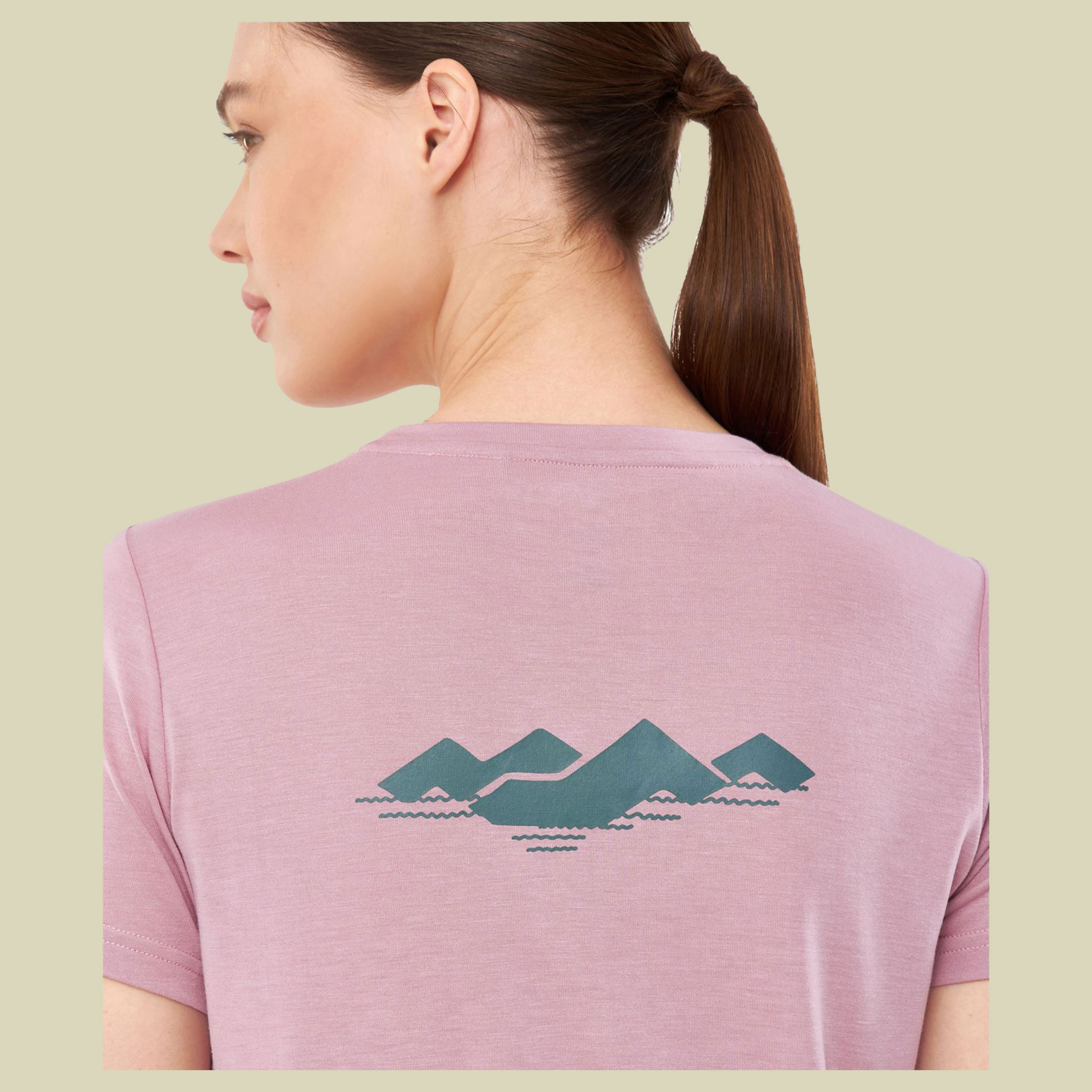 T-Shirt Morain Woman S pink- Farbe light pink