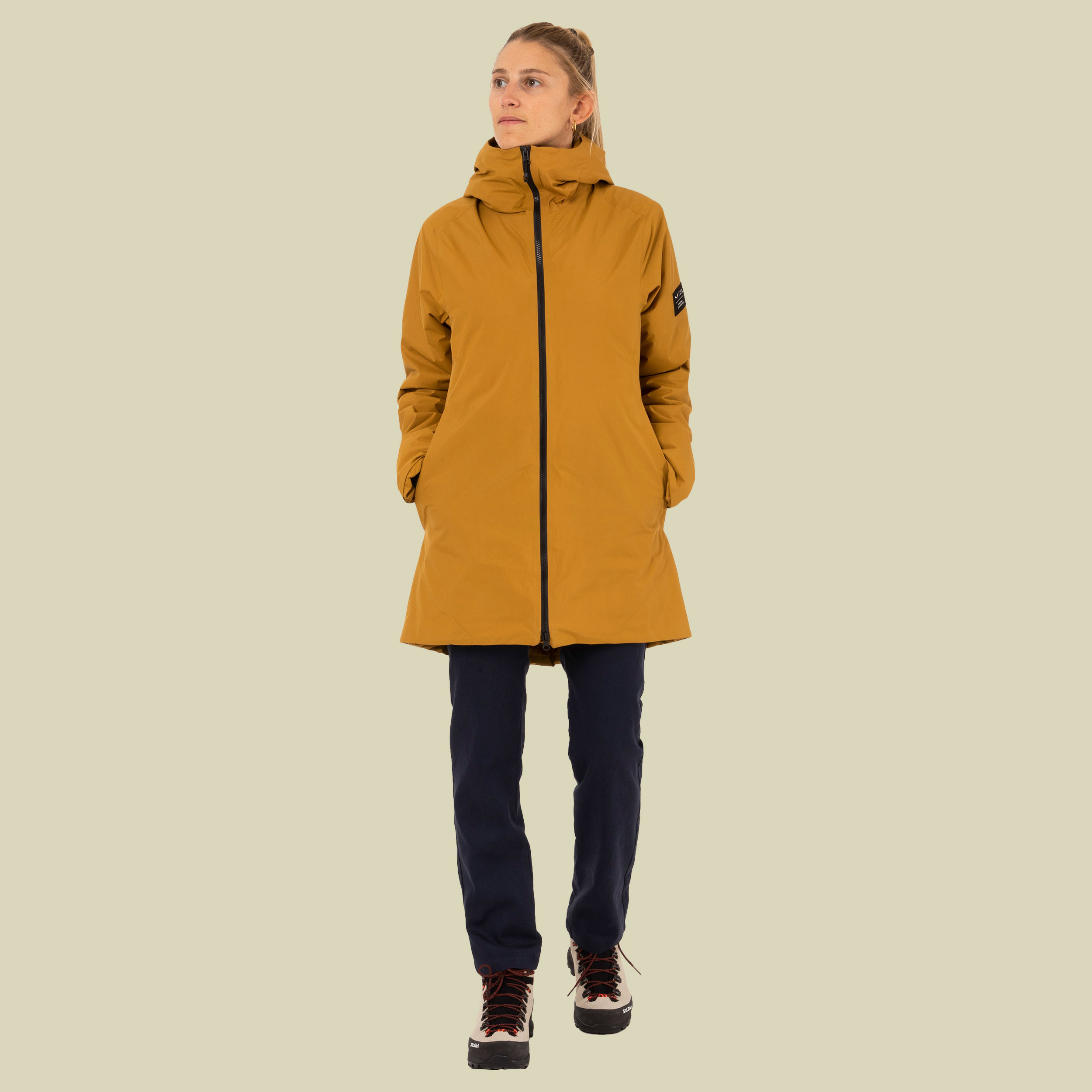 Fanes 2L PTX Parka Women Größe 40 Farbe golden brown