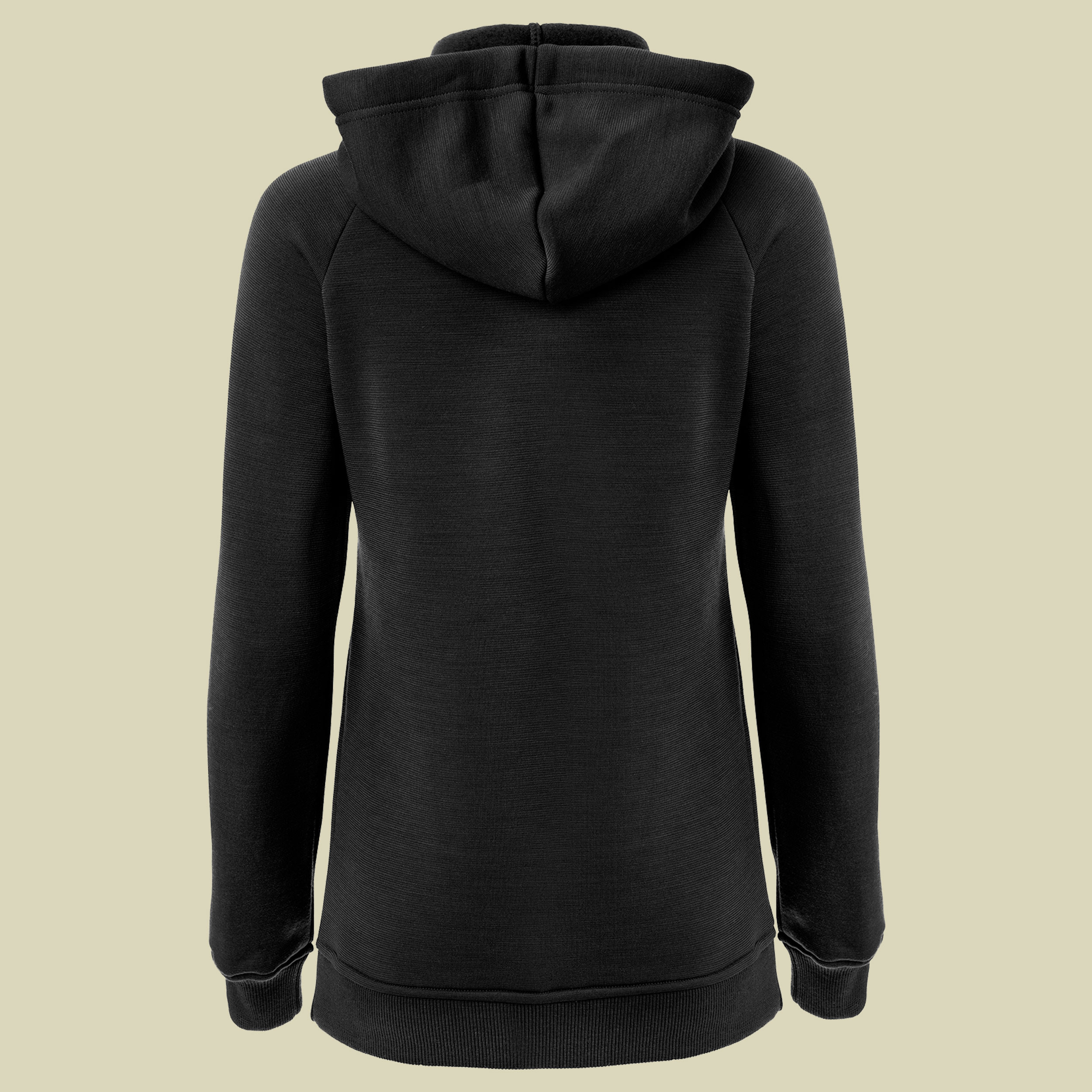 FleeceWool V2 Hoodie Woman schwarz L - jet black