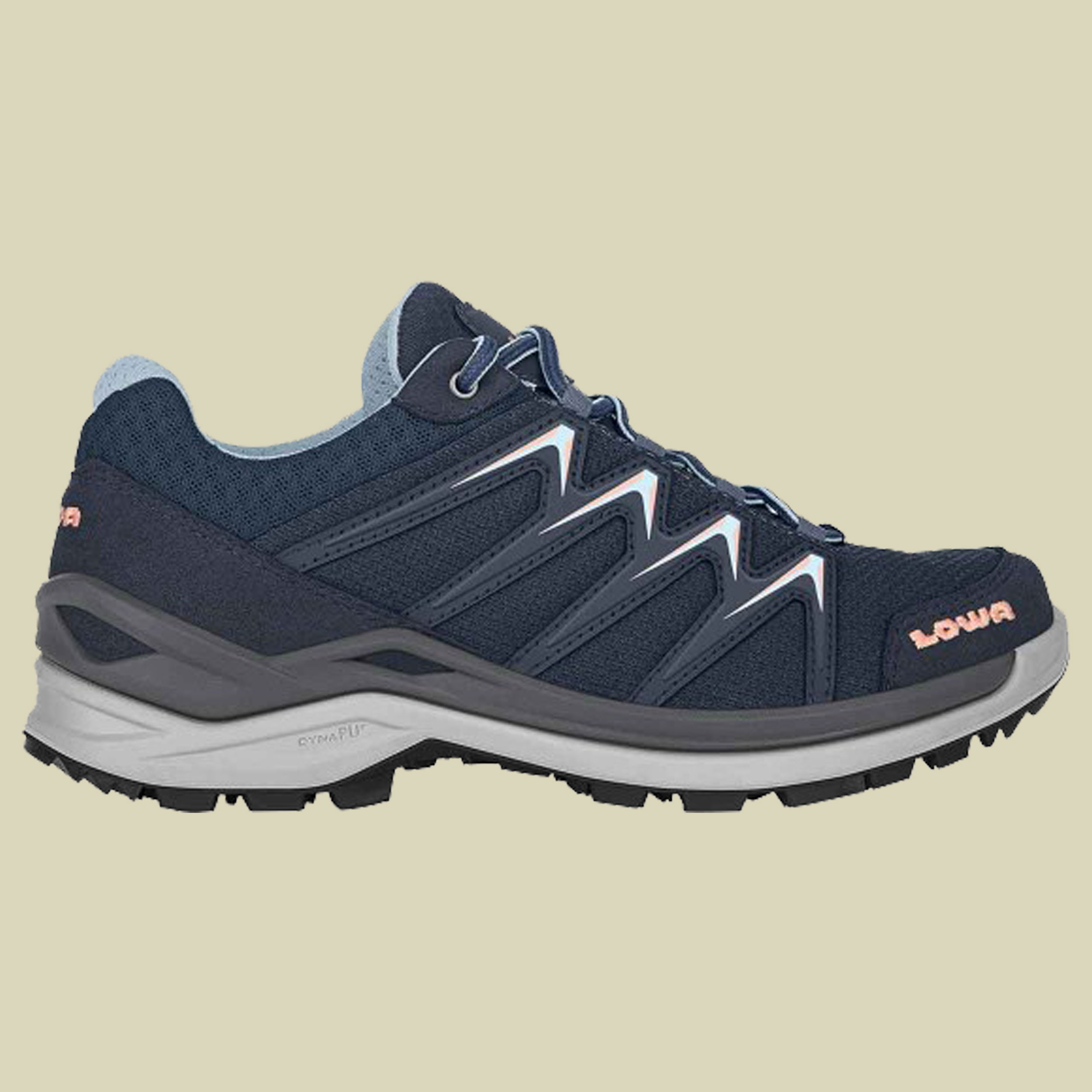 Innox Pro GTX Lo Women Größe UK 8,5 Farbe navy/lachs